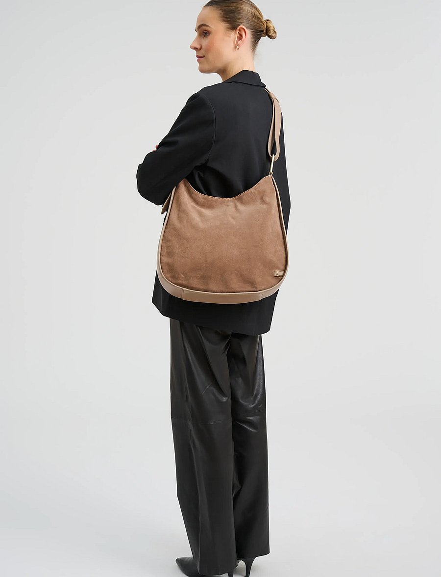 DEPECHE - Madrid Shoulderbag - crossbody bags - 224 taupe - 3