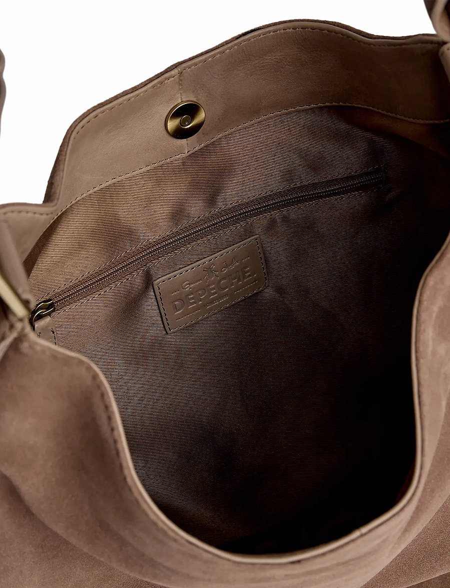 DEPECHE - Madrid Shoulderbag - crossbody bags - 224 taupe - 4