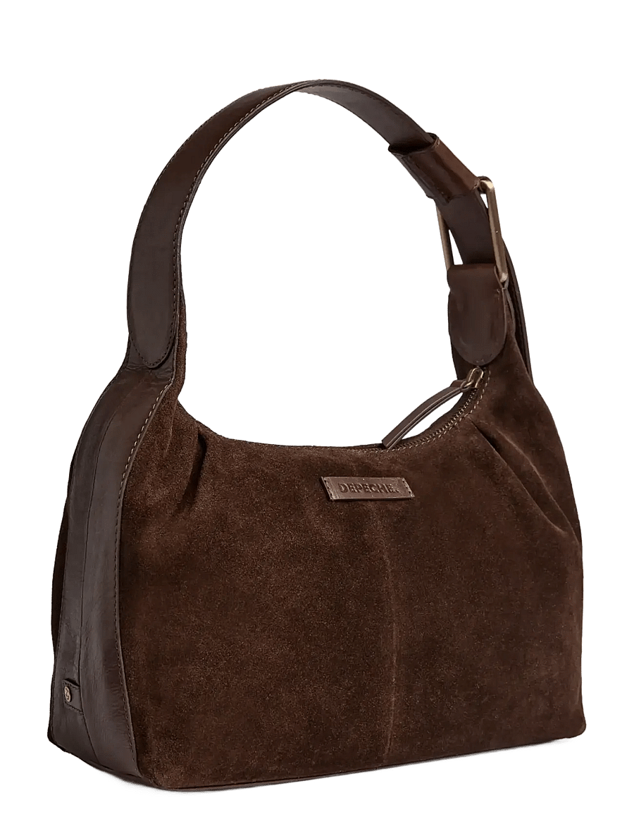 DEPECHE - Madrid Handbag - kasdienis stilius - 008 chocolate - 2