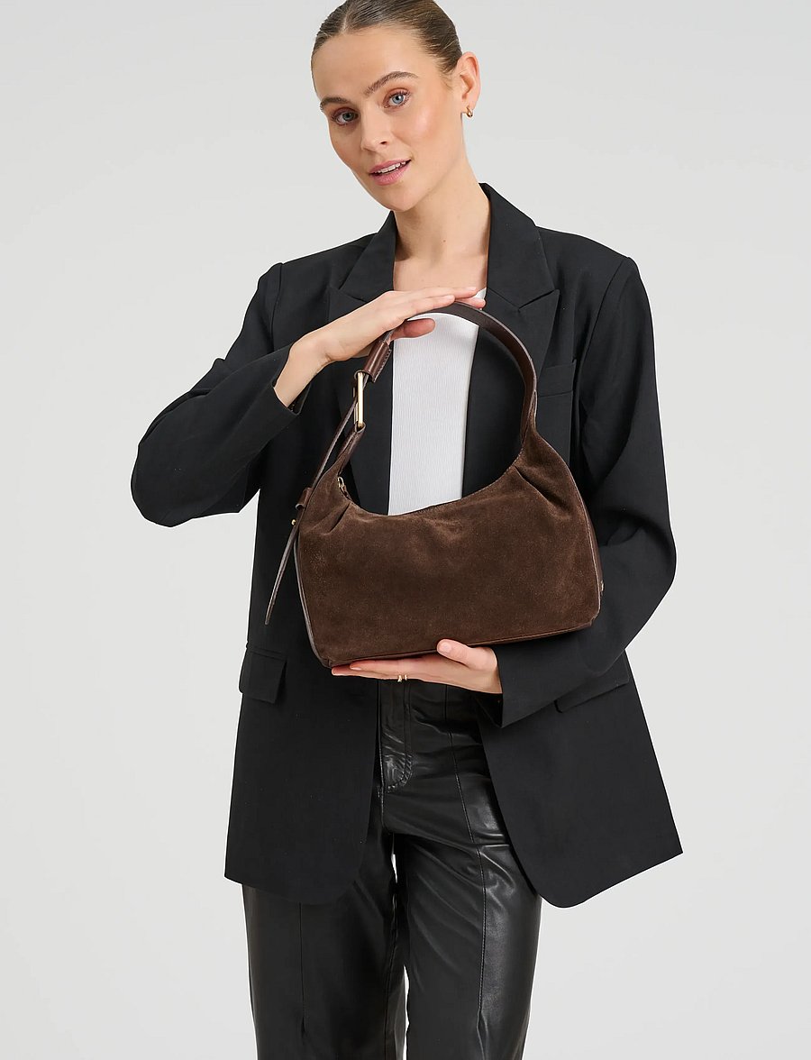 DEPECHE - Madrid Handbag - kasdienis stilius - 008 chocolate - 0