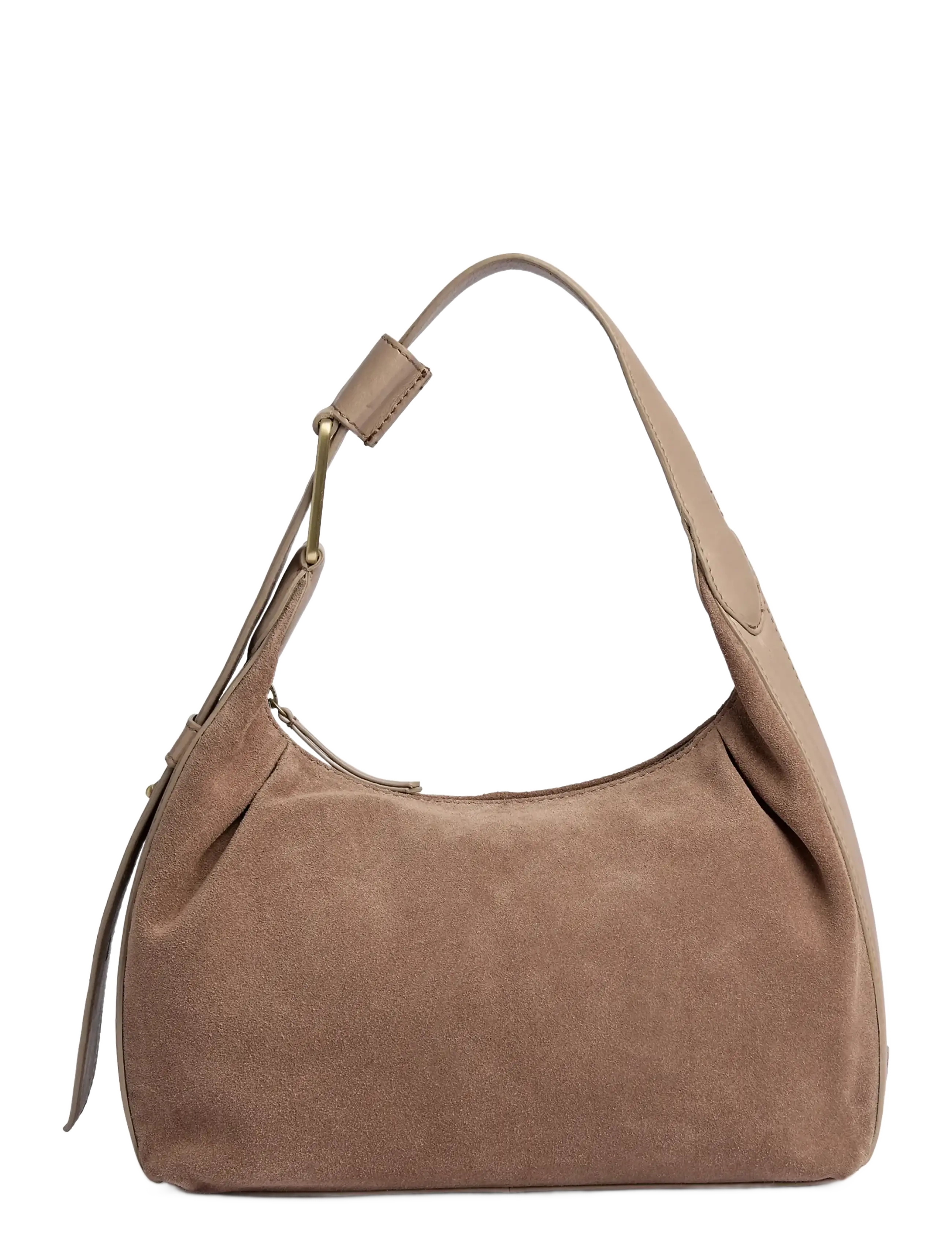 DEPECHE Madrid Handbag - DEPECHE - 224 TAUPE / brown