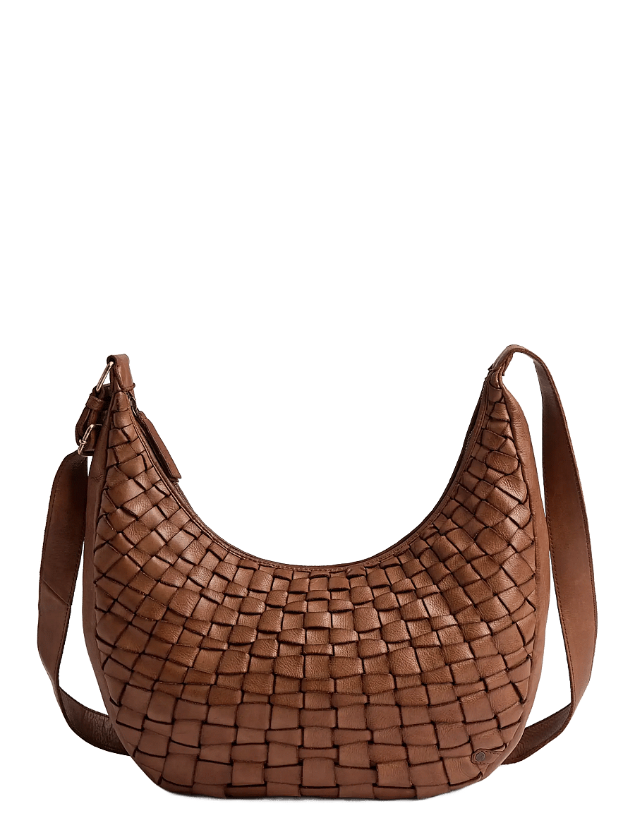 DEPECHE - Warsaw Shoulderbag - crossbody bags - 005 vintage cognac - 1