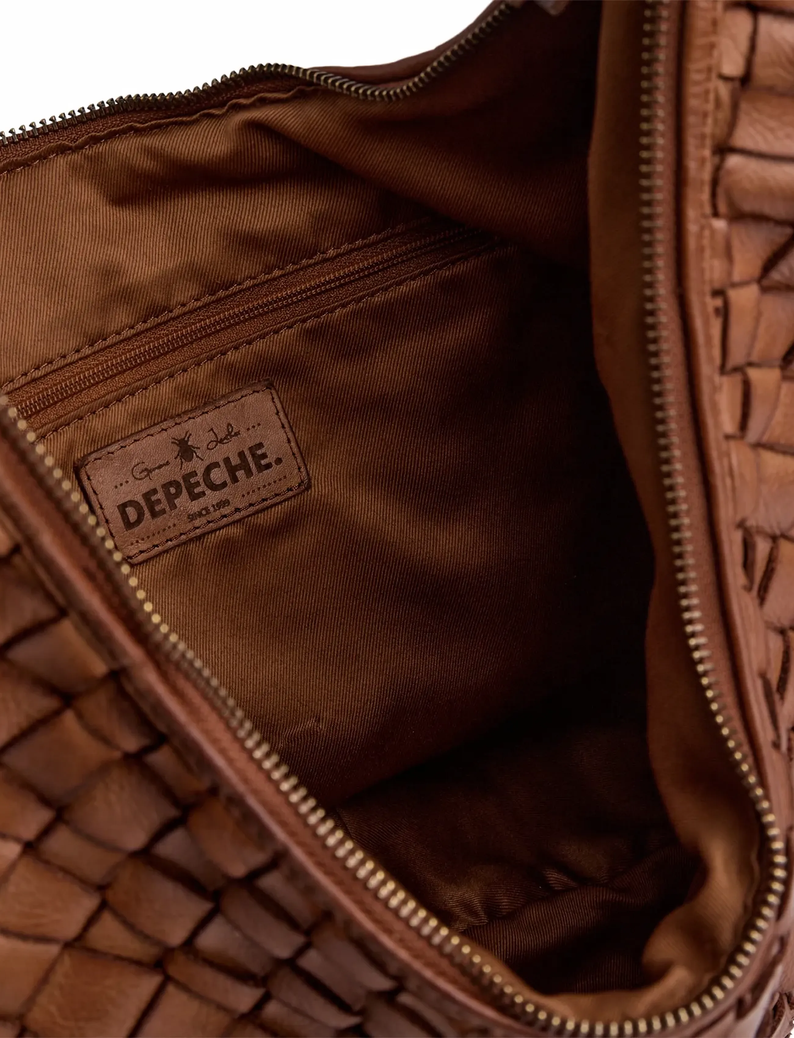 DEPECHE - Warsaw Shoulderbag - accessoarer - 005 vintage cognac - 4