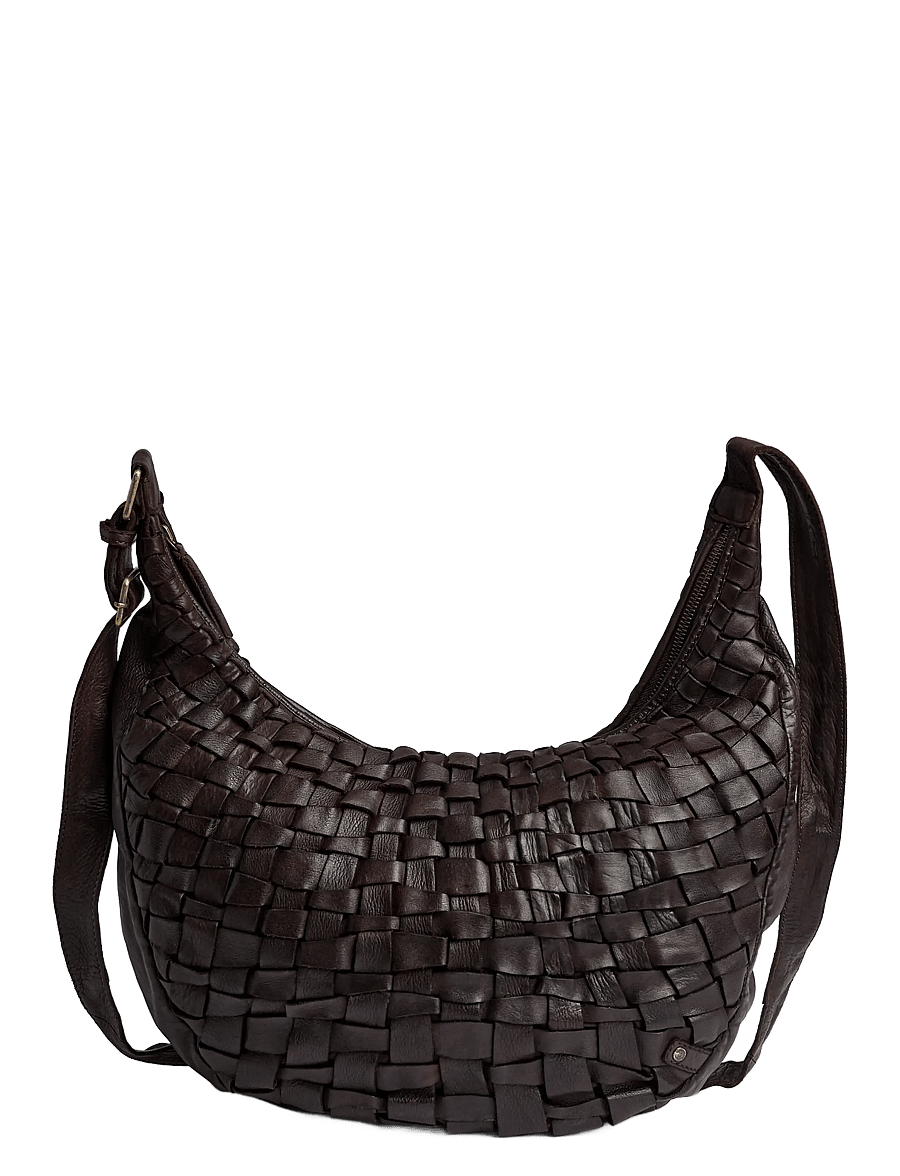 DEPECHE - Warsaw Shoulderbag - umhängetaschen - 161 dark brown - 0