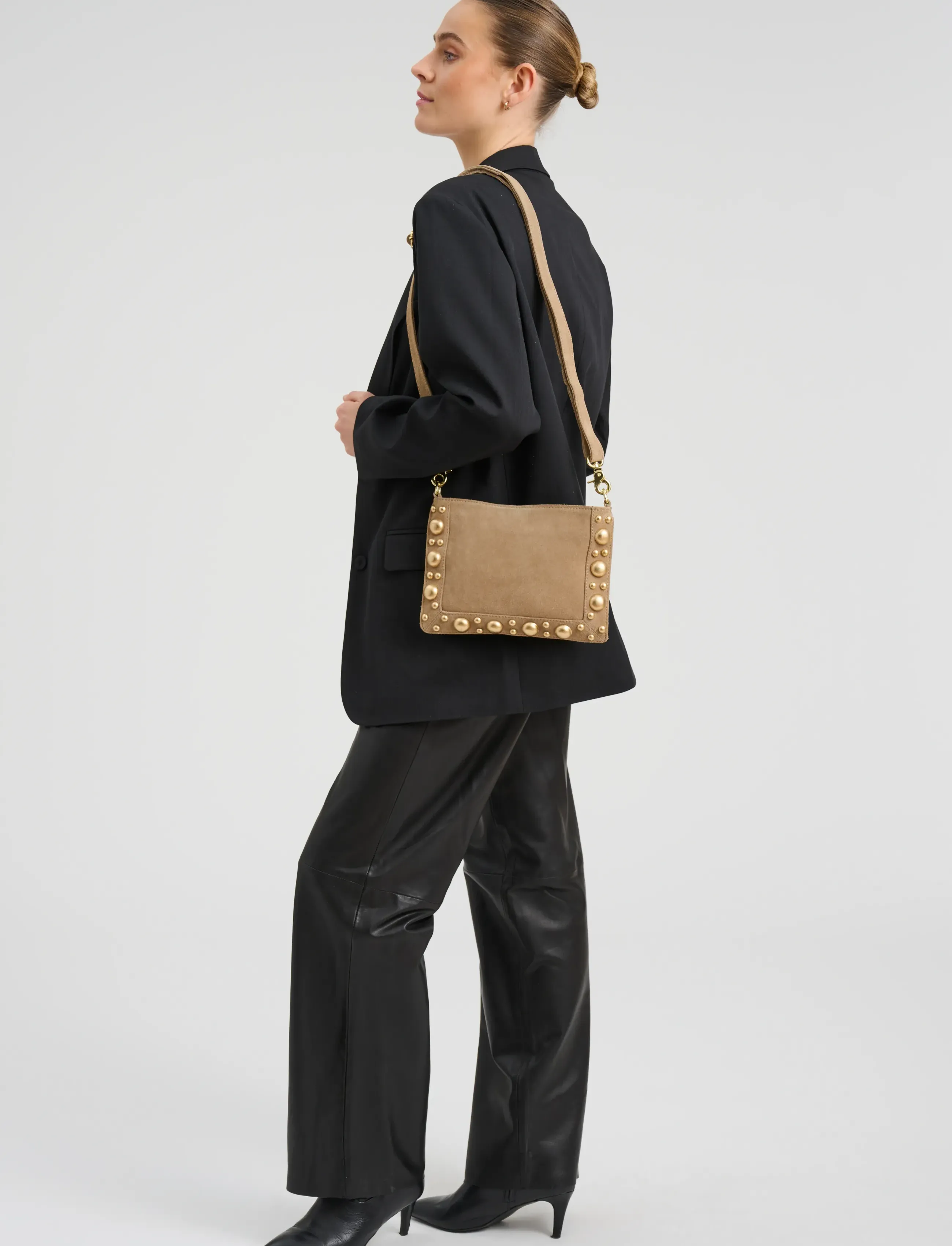 DEPECHE - Rotterdam Clutch - peoriided outlet-hindadega - 011 sand - 3