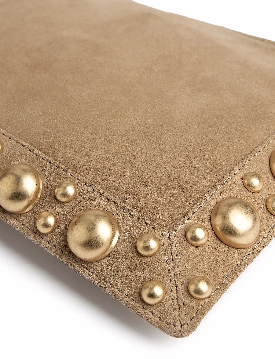 DEPECHE - Rotterdam Clutch - crossbody bags - 011 sand - 4