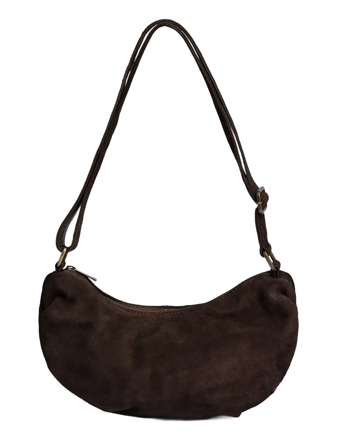 DEPECHE Bilbao Shoulderbag - Skuldertasker - 008 CHOCOLATE / brown