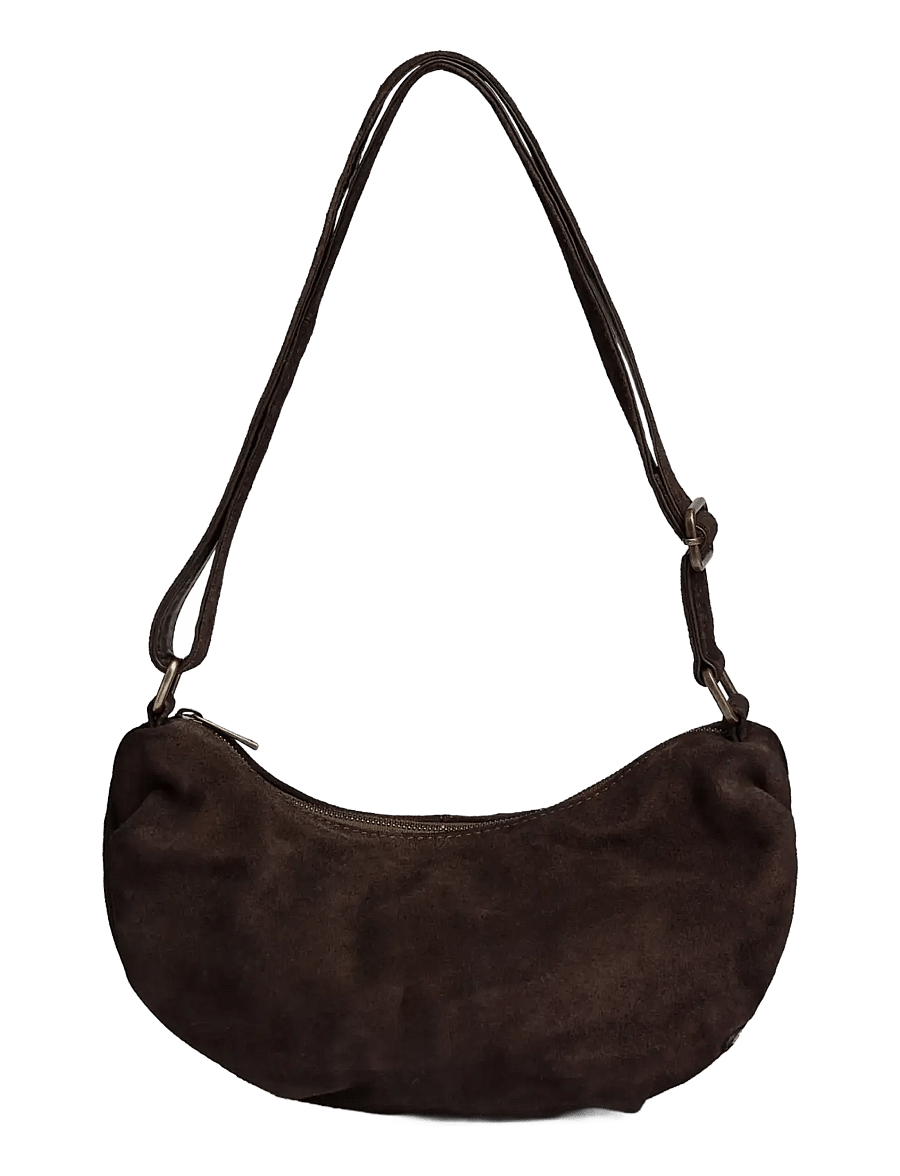 DEPECHE - Bilbao Shoulderbag - crossbody kotid - 008 chocolate - 0