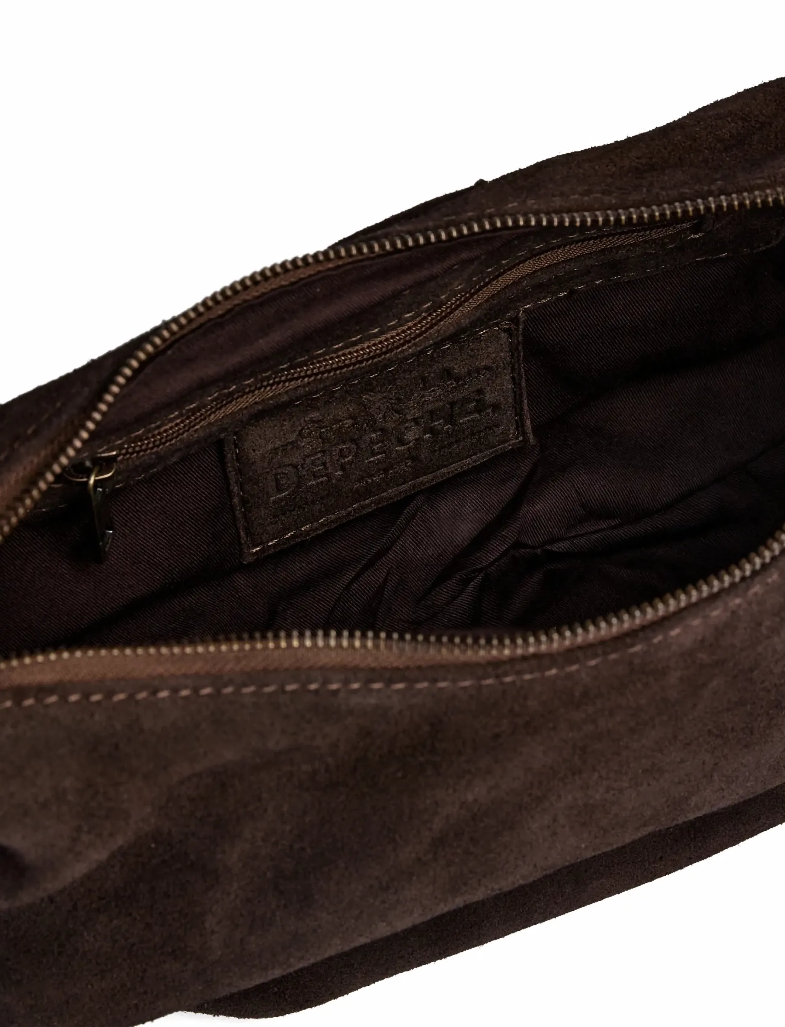 DEPECHE - Bilbao Shoulderbag - aksessuaarid - 008 chocolate - 2