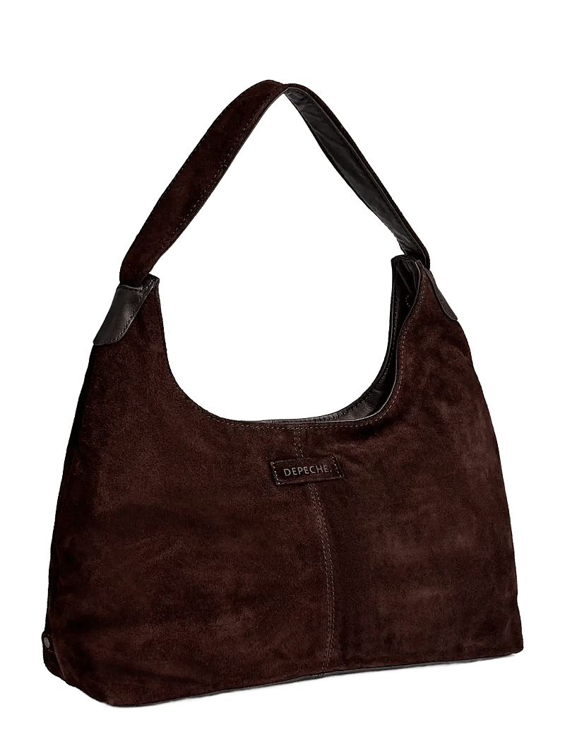 DEPECHE - Bilbao Shoulderbag - axelremsväskor - 008 chocolate - 2