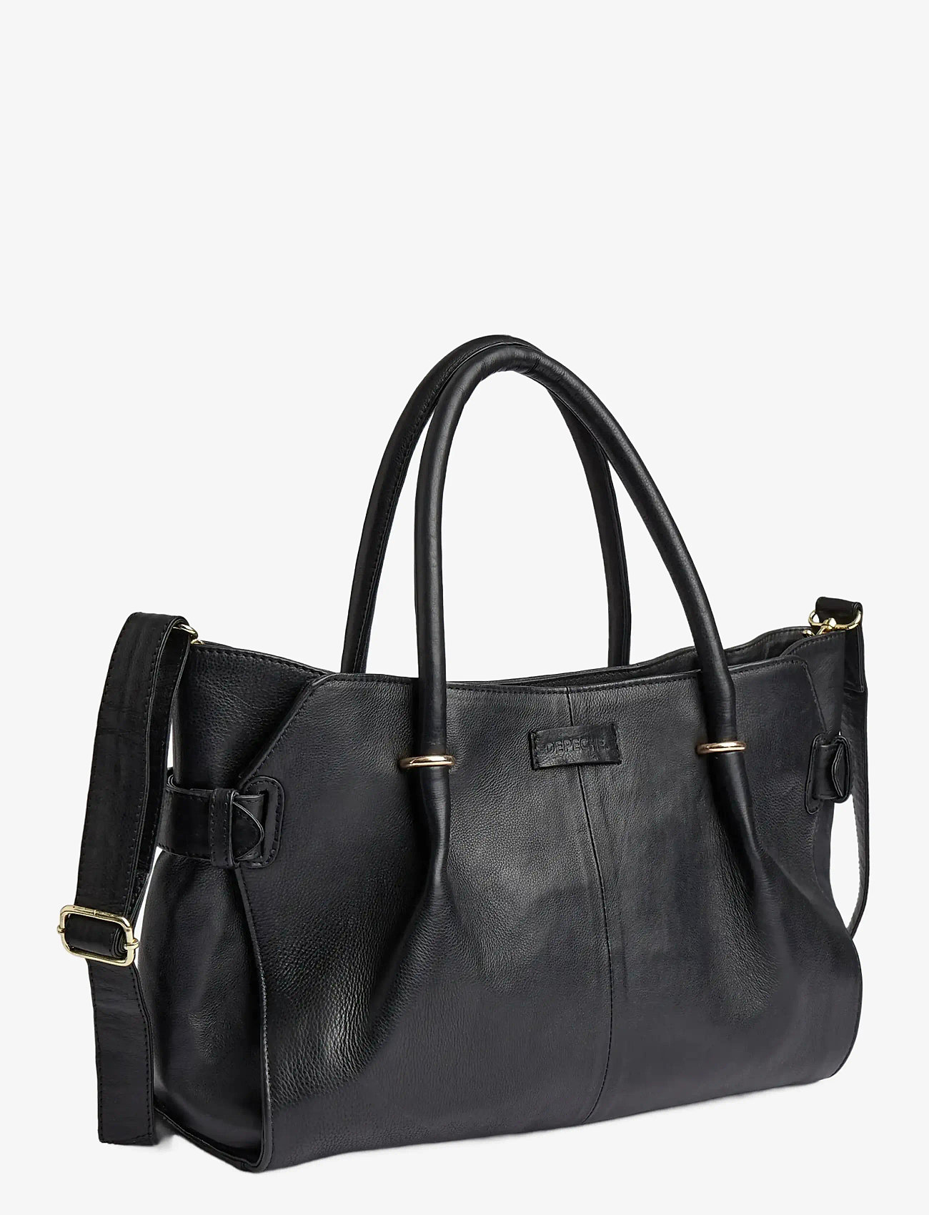 DEPECHE - Golden Chic Workbag - accessoarer - 099 black - 2