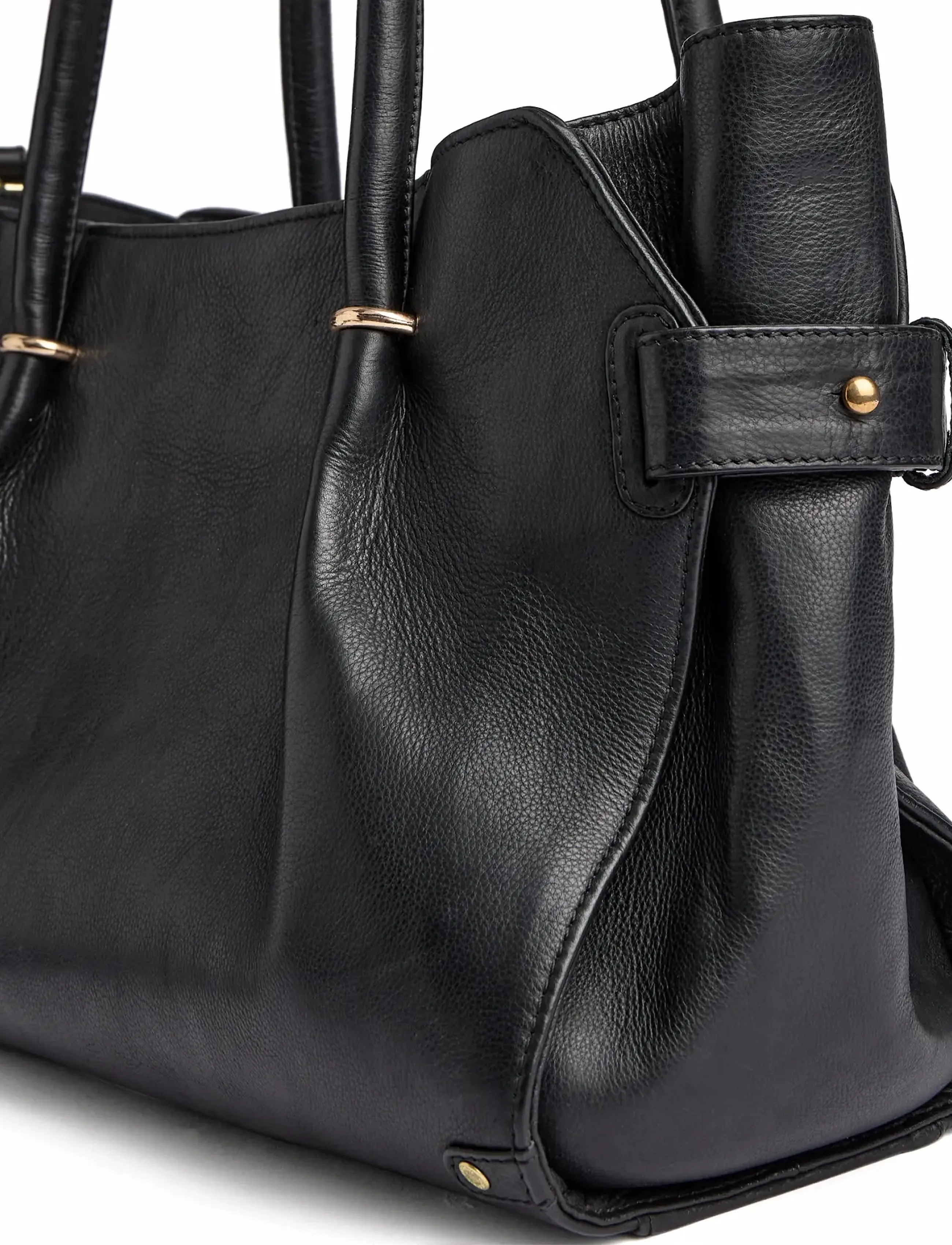 DEPECHE - Golden Chic Workbag - accessories - 099 black - 4