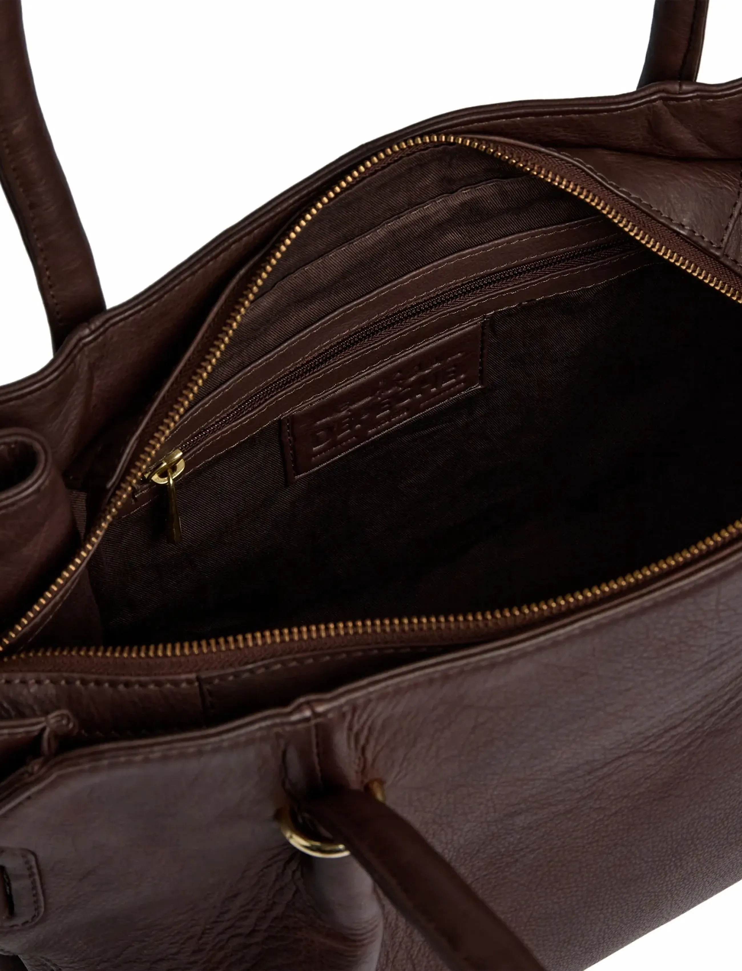 DEPECHE - Golden Chic Workbag - accessories - 106 coffee - 2