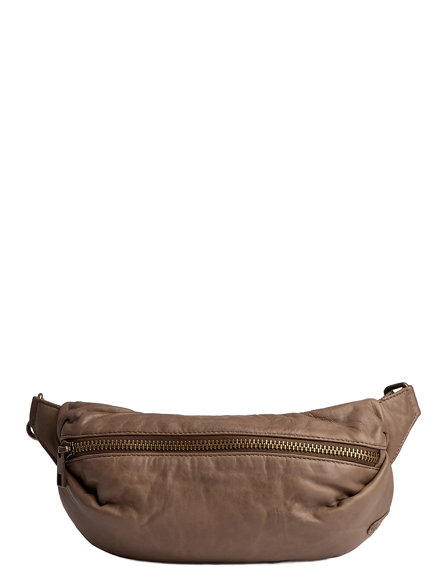 DEPECHE - Powerfield Bumbag - bæltetasker - 250 dark taupe - 0