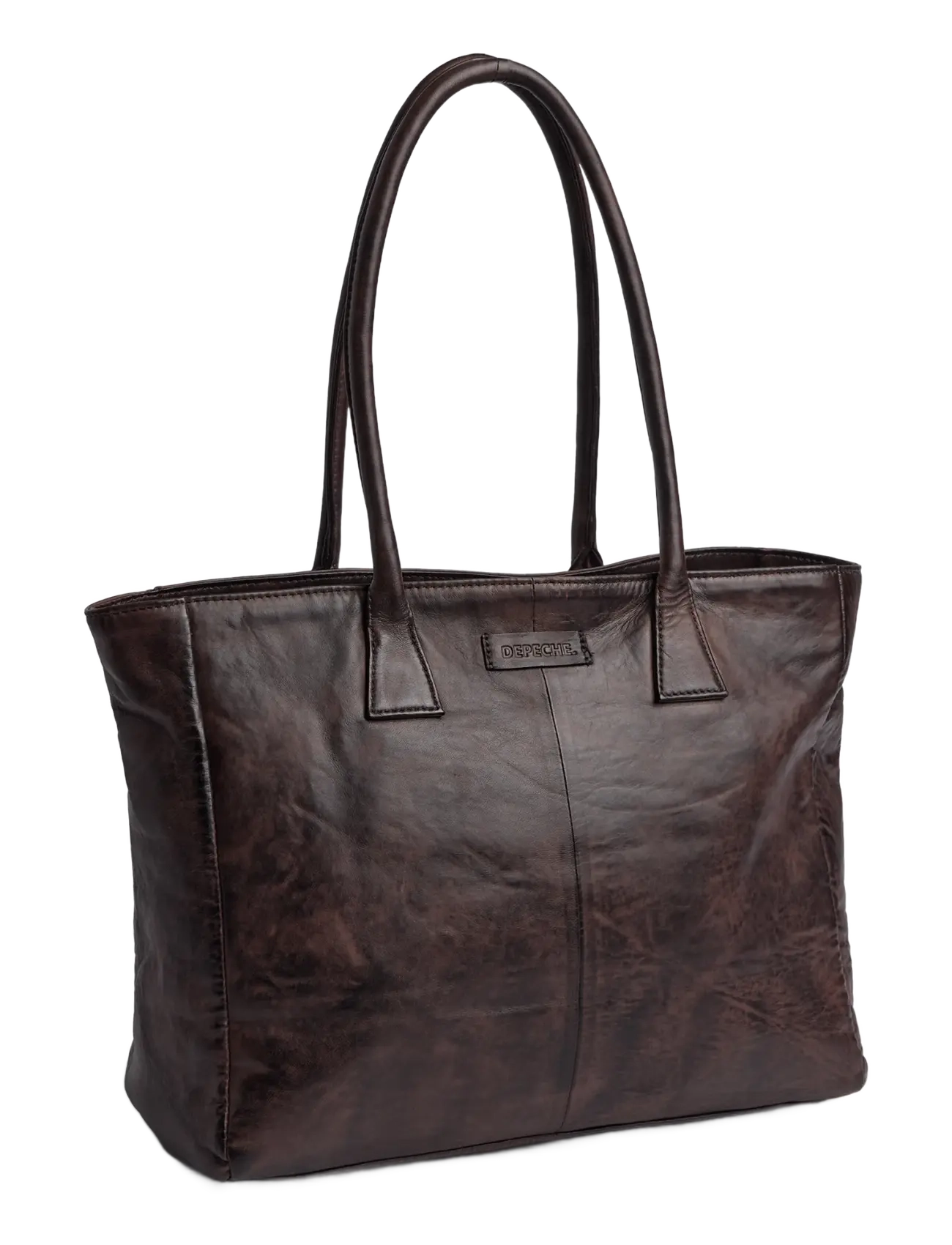 DEPECHE - Powerfield Shoulderbag - tote bags - 068 winter brown - 1