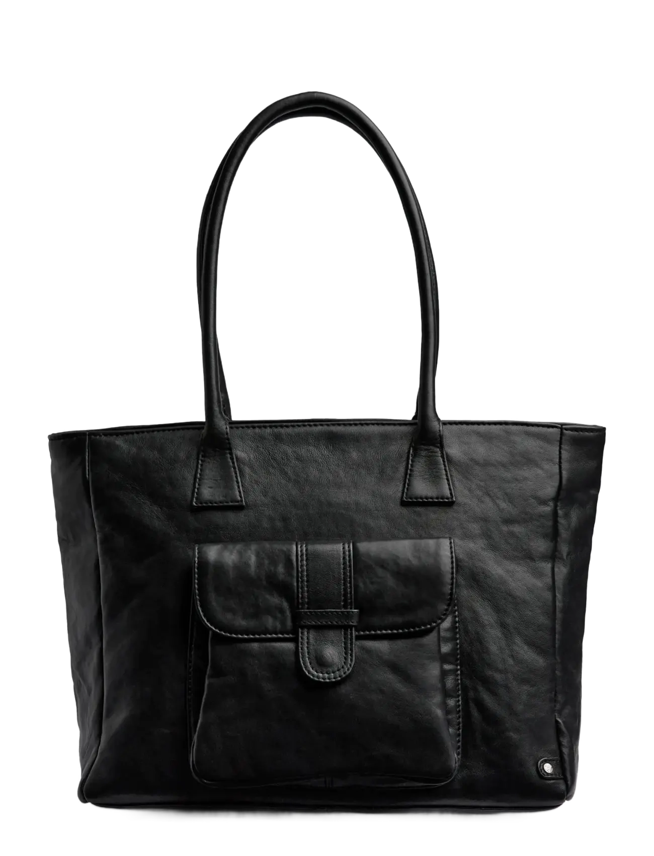 DEPECHE Powerfield Shoulderbag, Kvinder, Tote Skuldertaske, Sort, Str: ONE SIZE