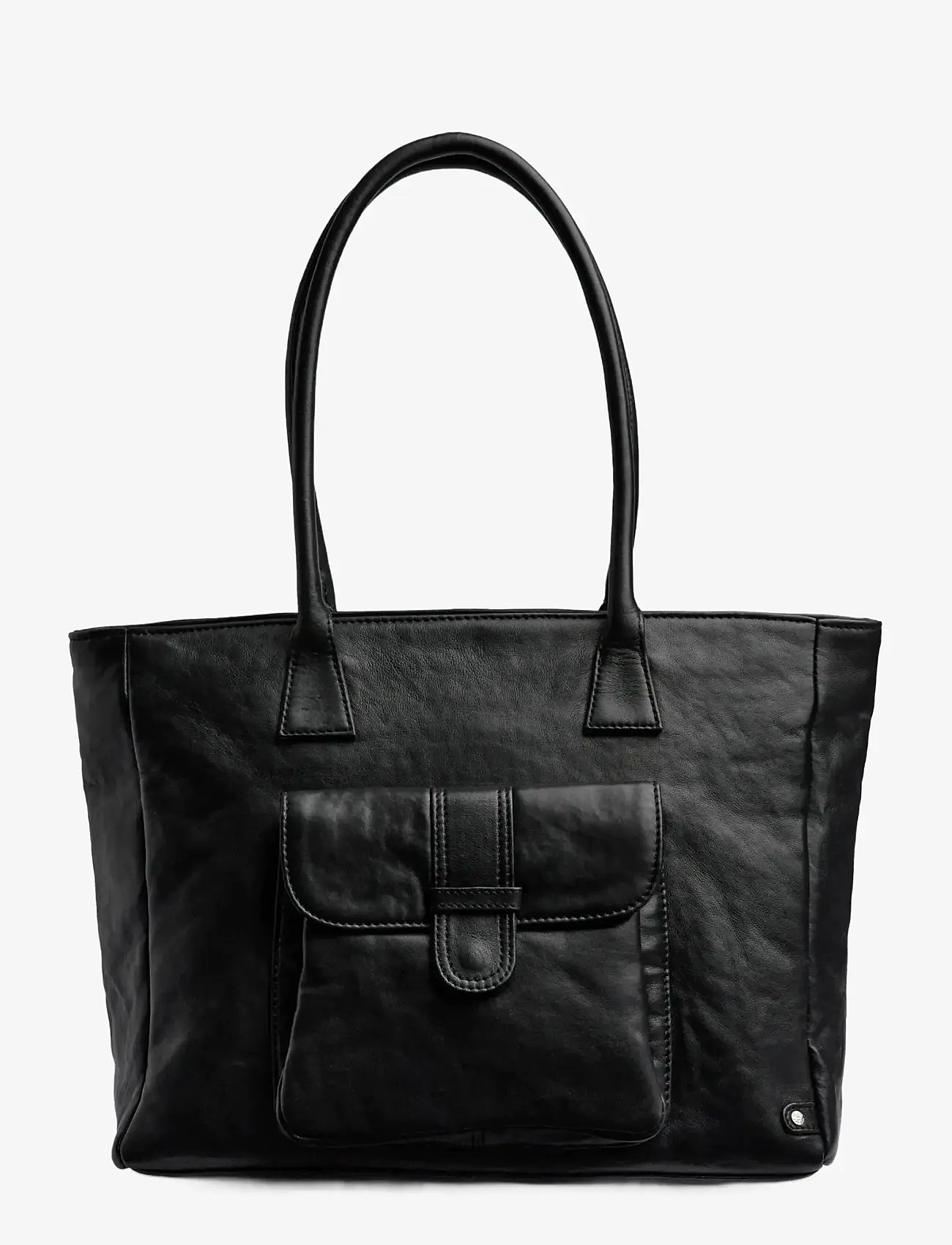 DEPECHE - Powerfield Shoulderbag - tote bags - 099 black - 0
