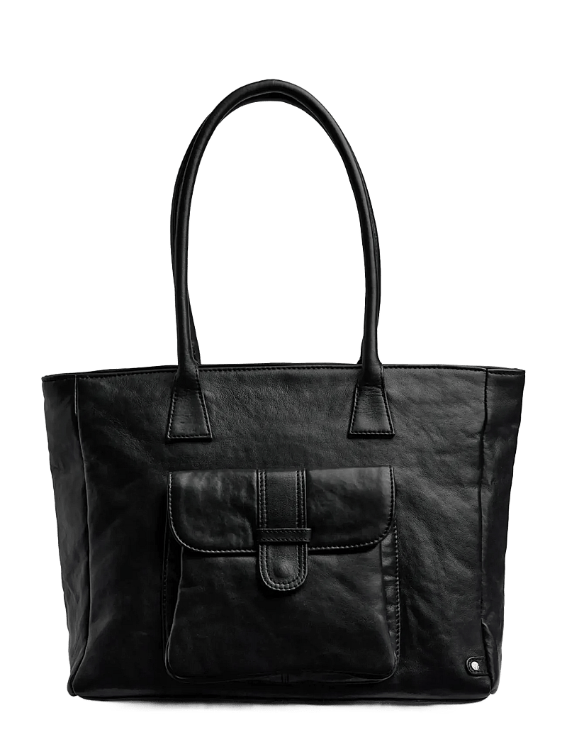 DEPECHE - Powerfield Shoulderbag - tote bags - 099 black - 0