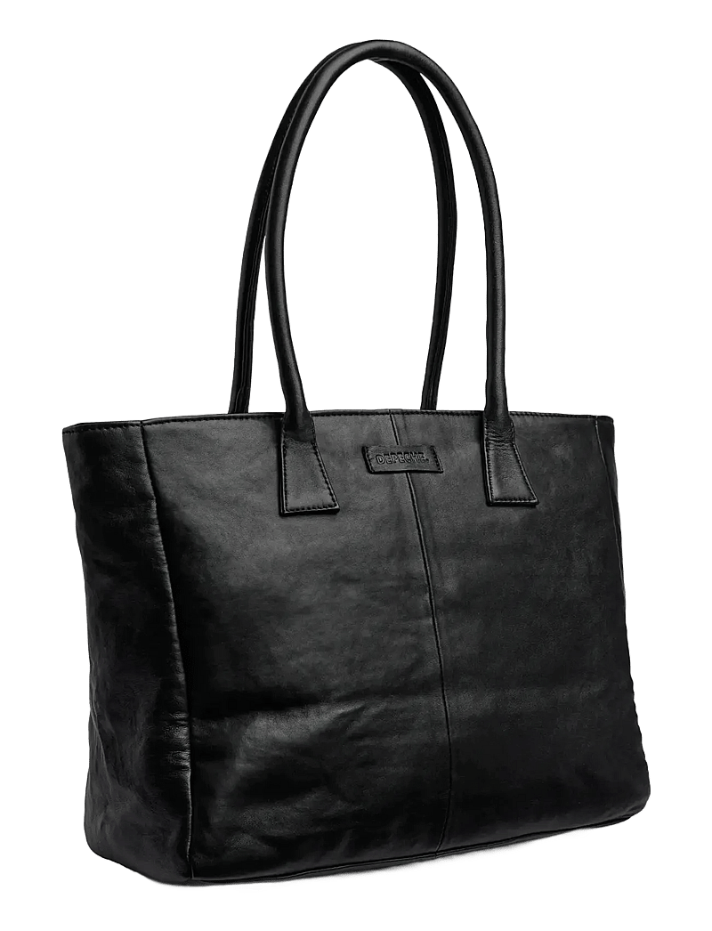 DEPECHE - Powerfield Shoulderbag - tote bags - 099 black - 1