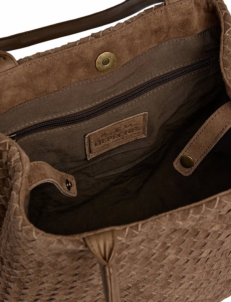 DEPECHE - Berlin Handbag - handbags - 007 mud - 4
