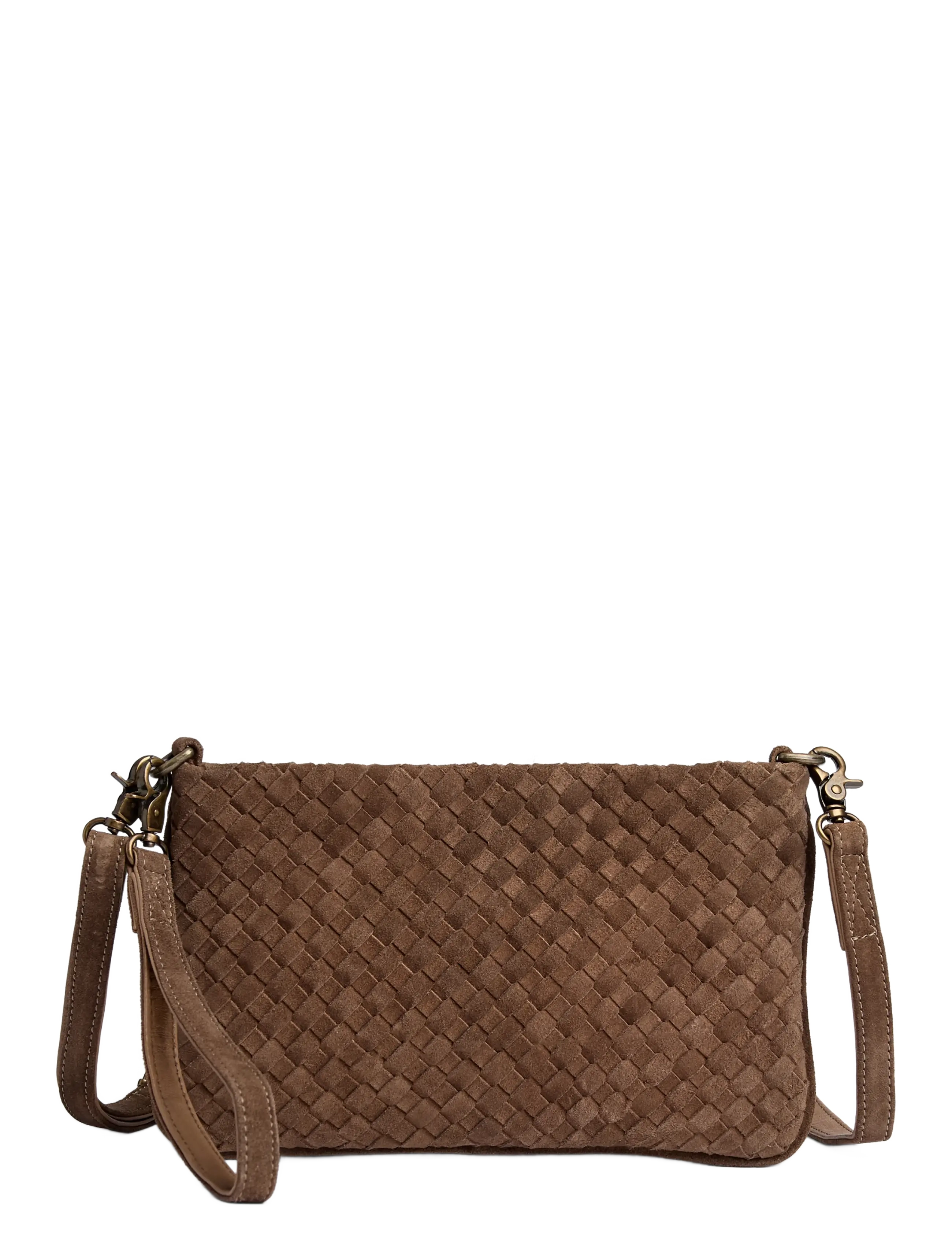 DEPECHE Berlin clutch - Inspiration - 007 MUD / brown