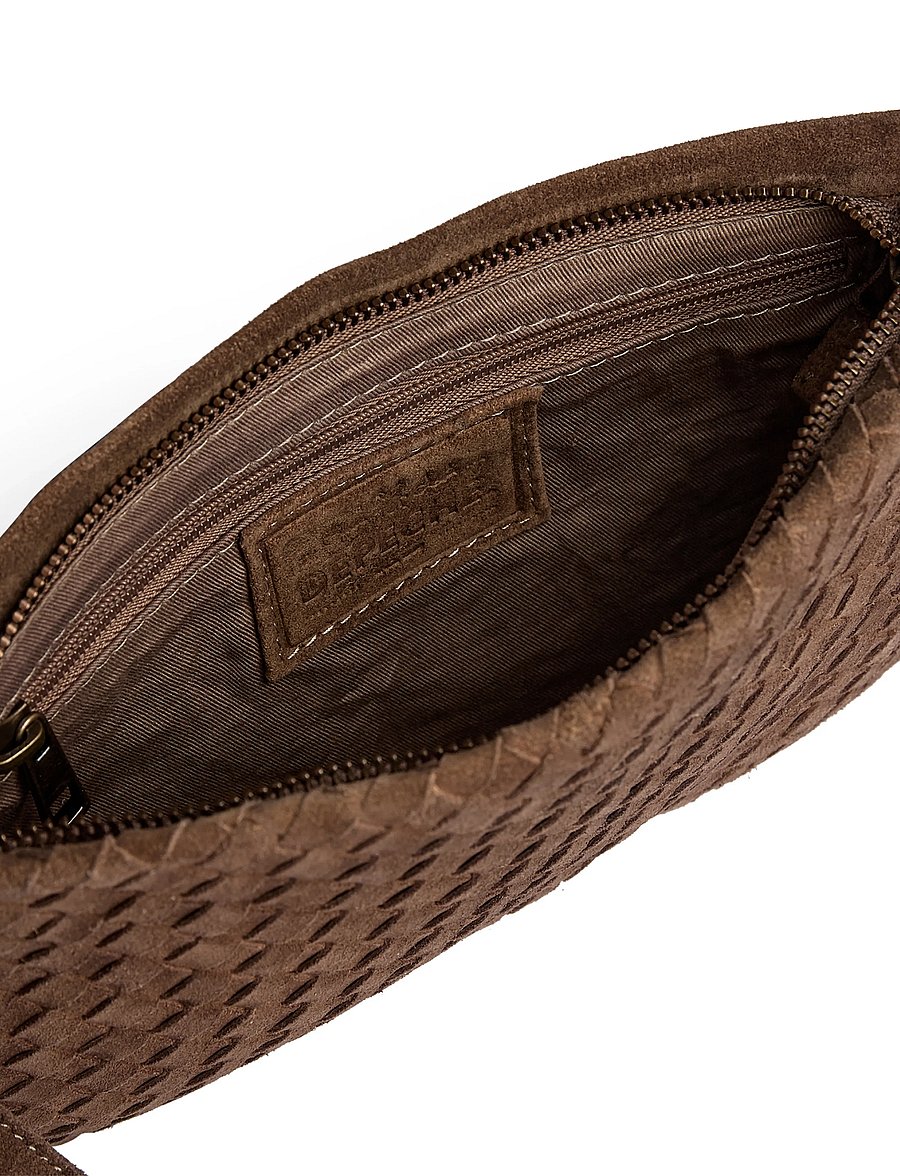 DEPECHE - Berlin clutch - crossbody bags - 007 mud - 2