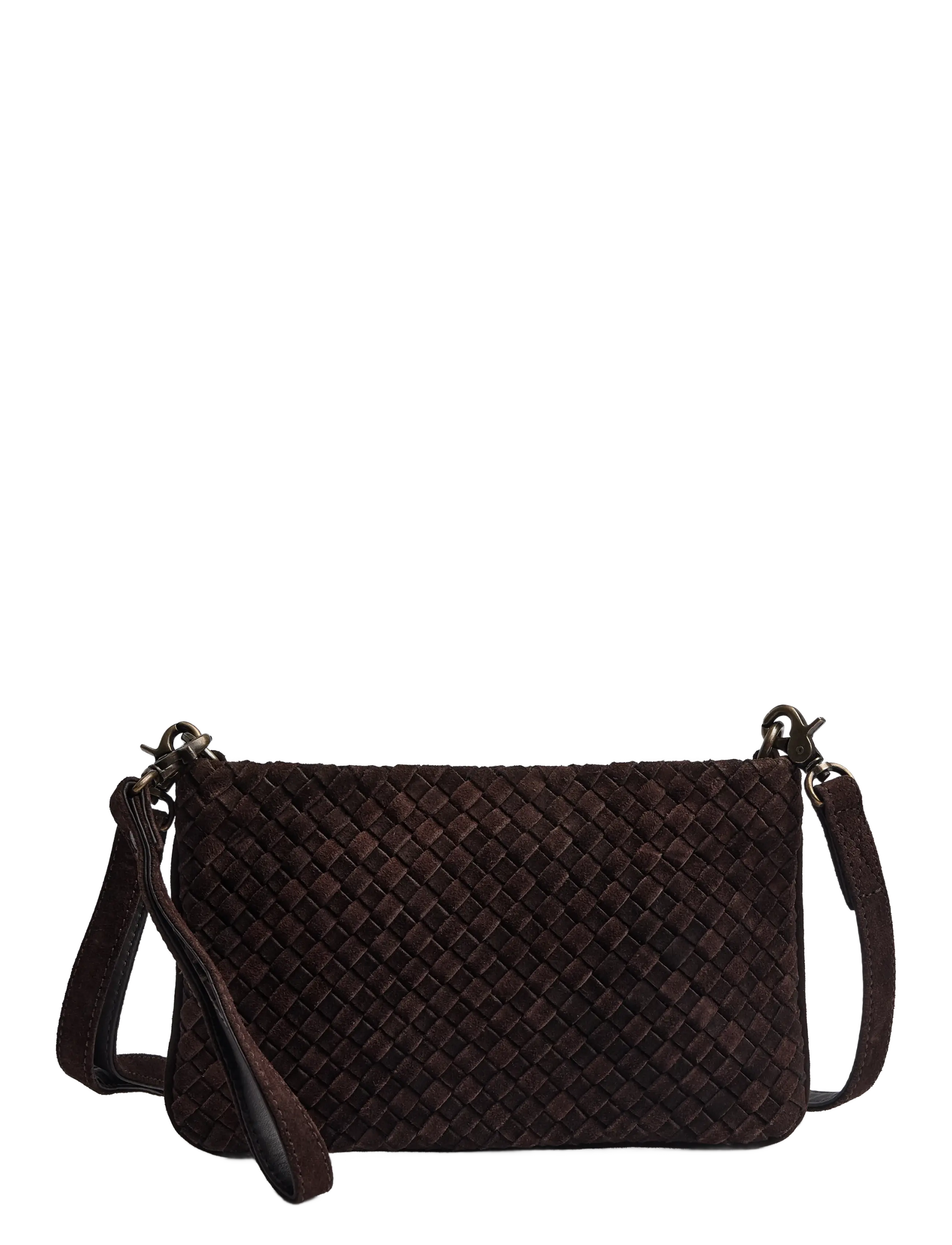 DEPECHE Berlin Clutch, One Size, Brown, Tasker > Clutches, Dame