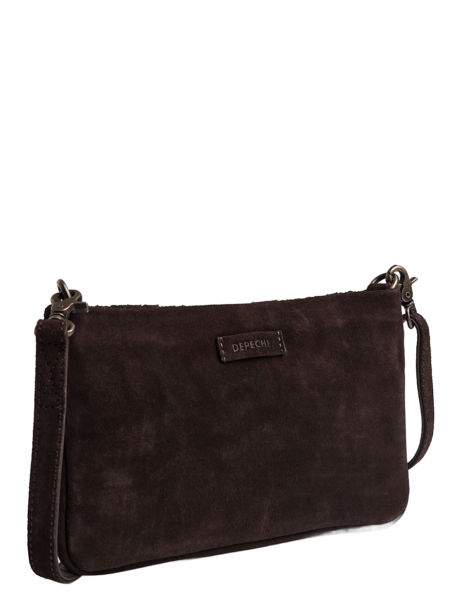 DEPECHE - Berlin clutch - crossbody bags - 008 chocolate - 1