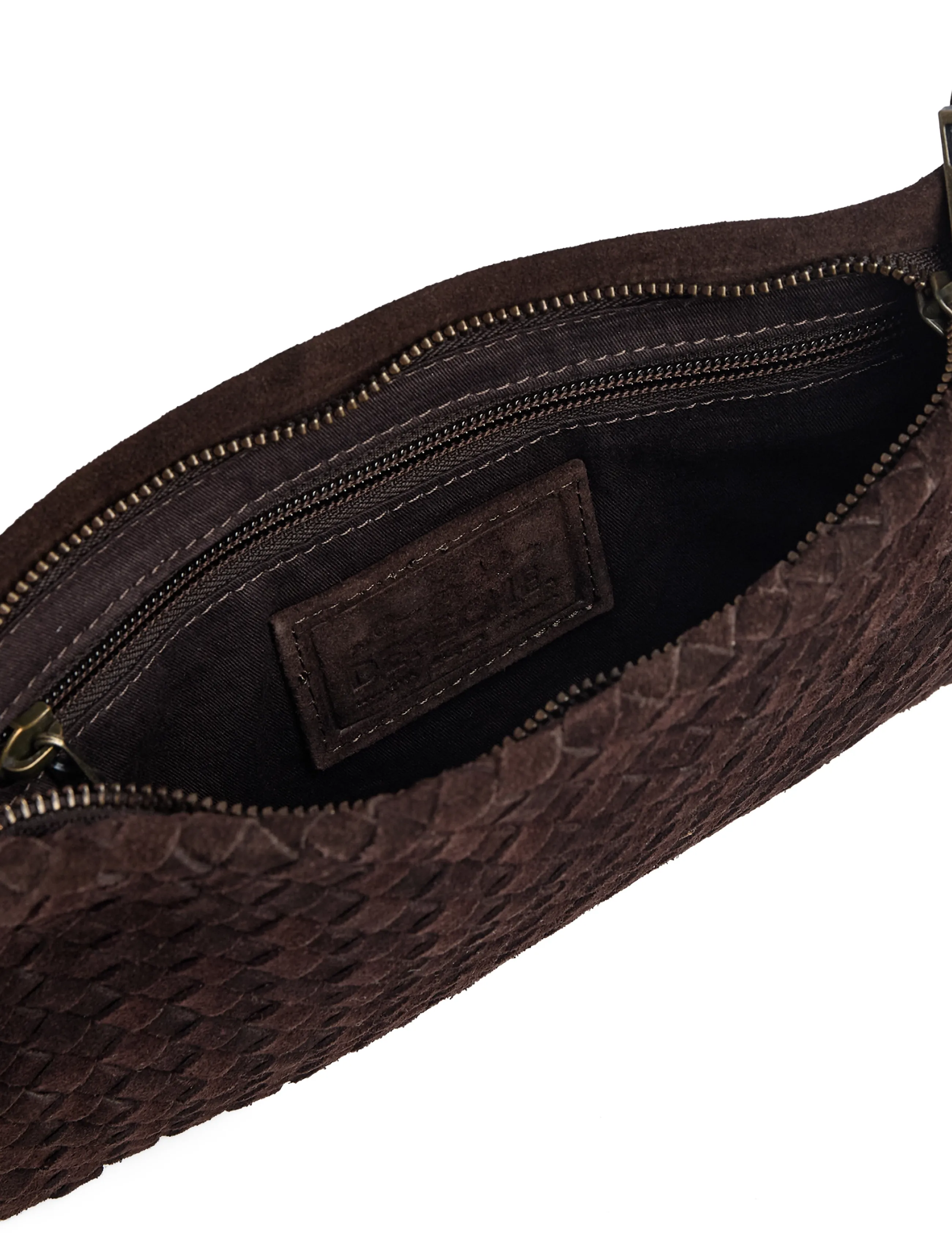 DEPECHE - Berlin clutch - crossbody bags - 008 chocolate - 2
