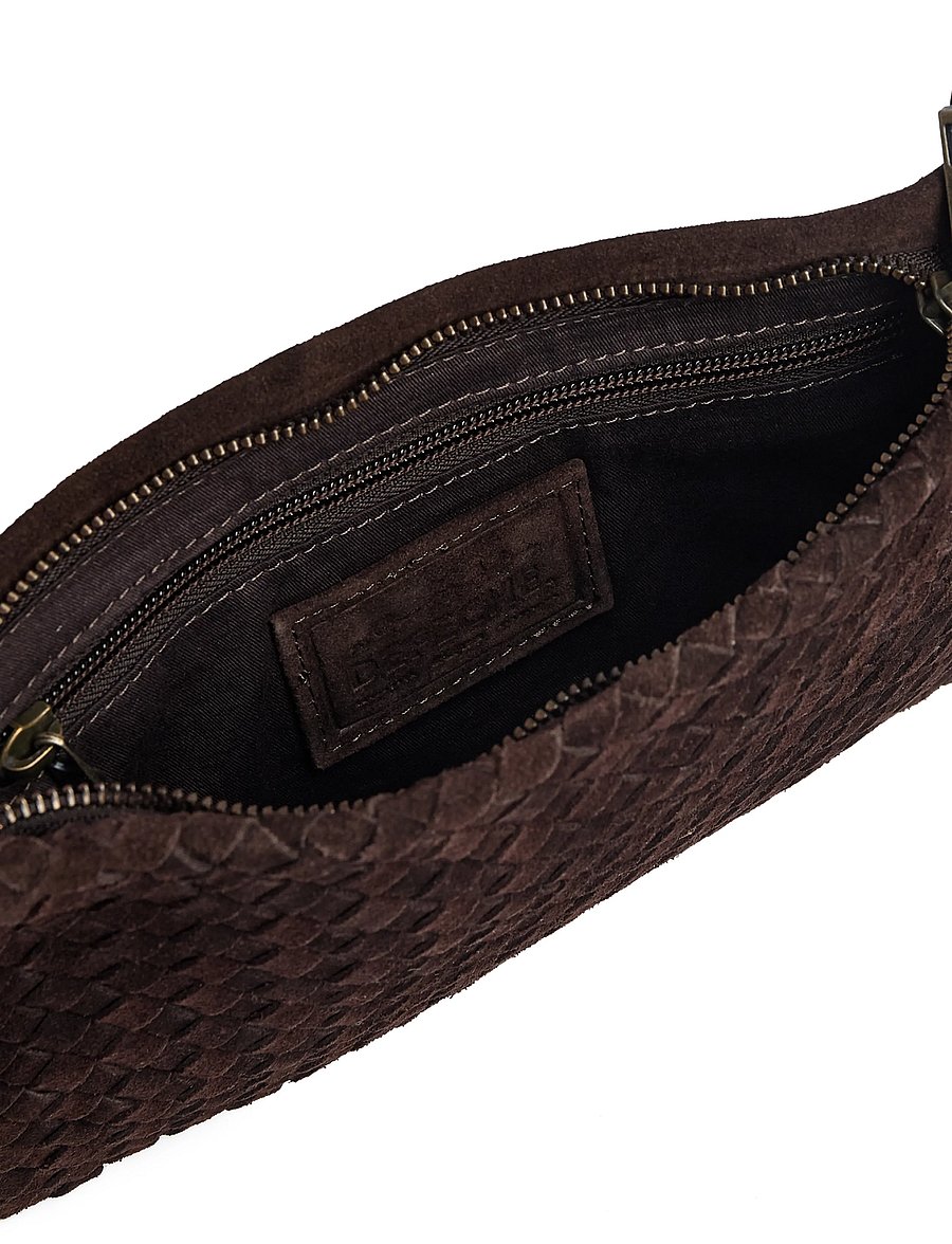 DEPECHE - Berlin clutch - crossbody bags - 008 chocolate - 2