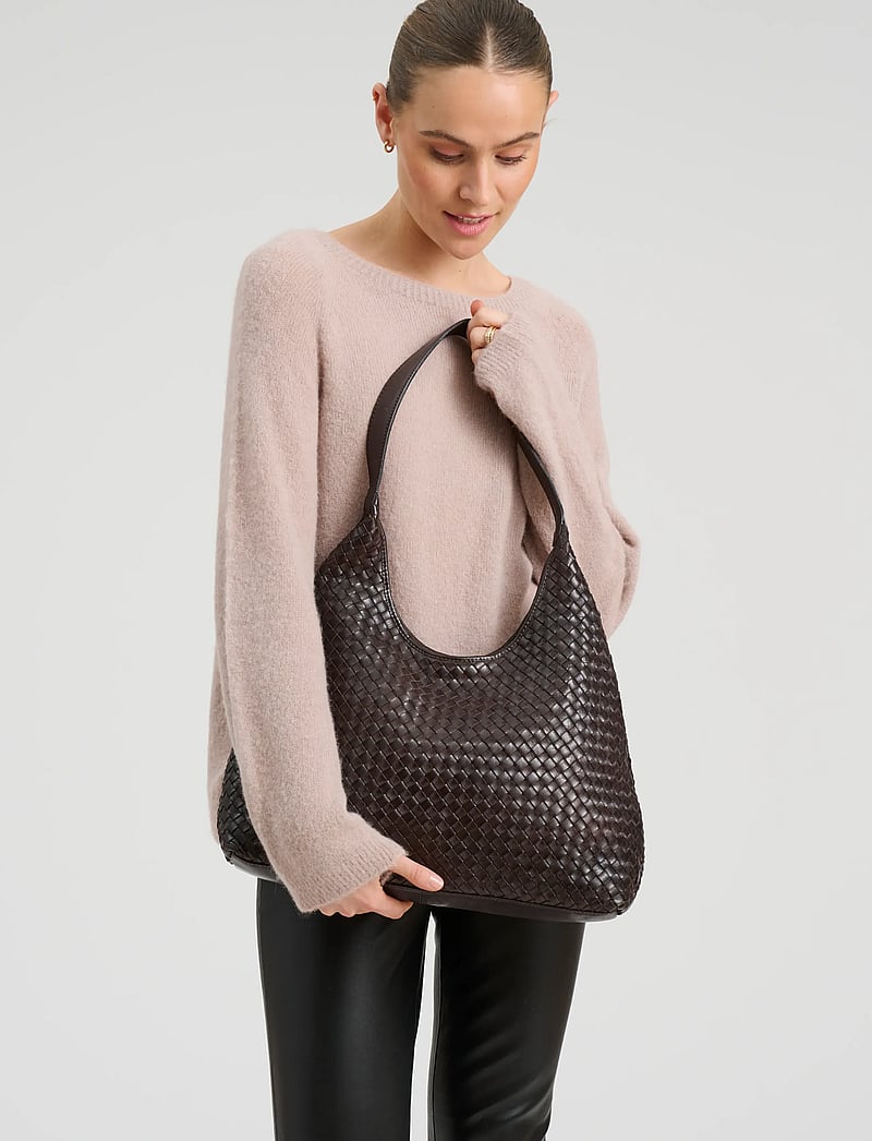 DEPECHE - Sofya Shoulderbag - schultertaschen - 161 dark brown - 0