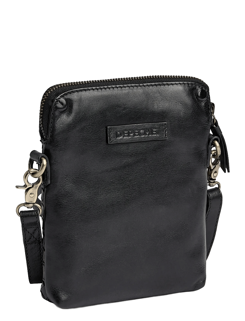 DEPECHE - Sofya Mobile bag - umhängetaschen - 099 black - 1