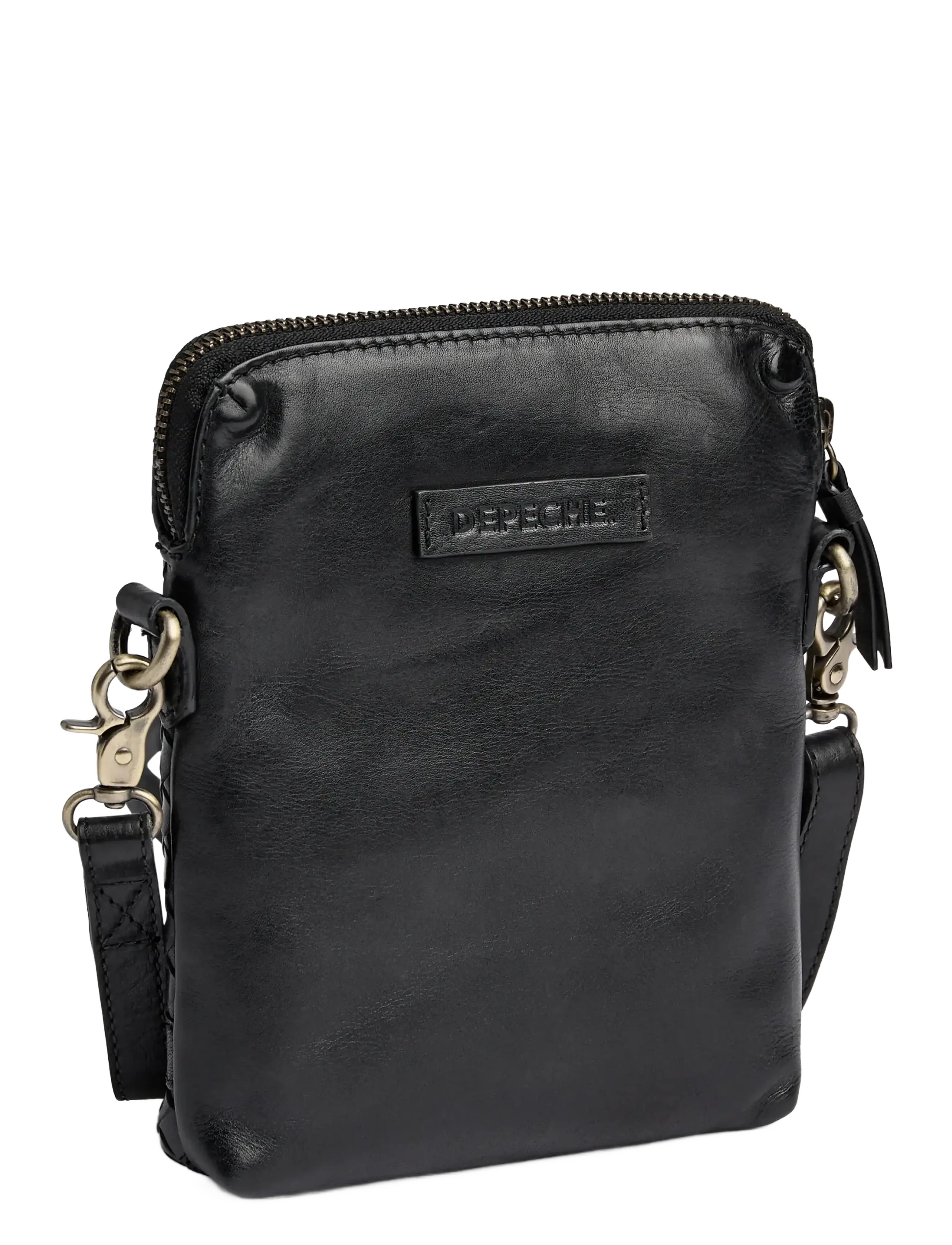DEPECHE - Sofya Mobile bag - accessoarer - 099 black - 1