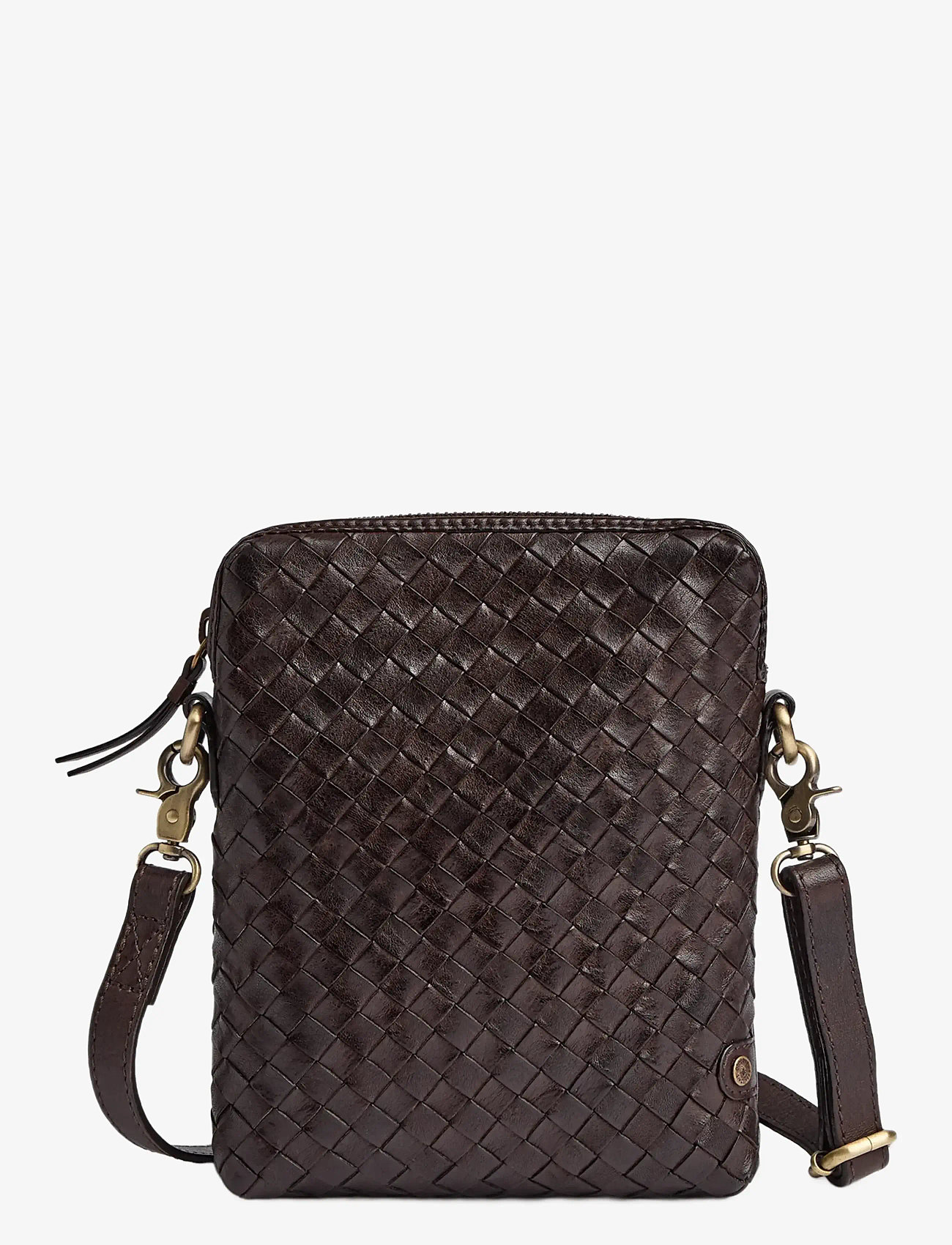 DEPECHE - Sofya Mobile bag - accessories - 161 dark brown - 0