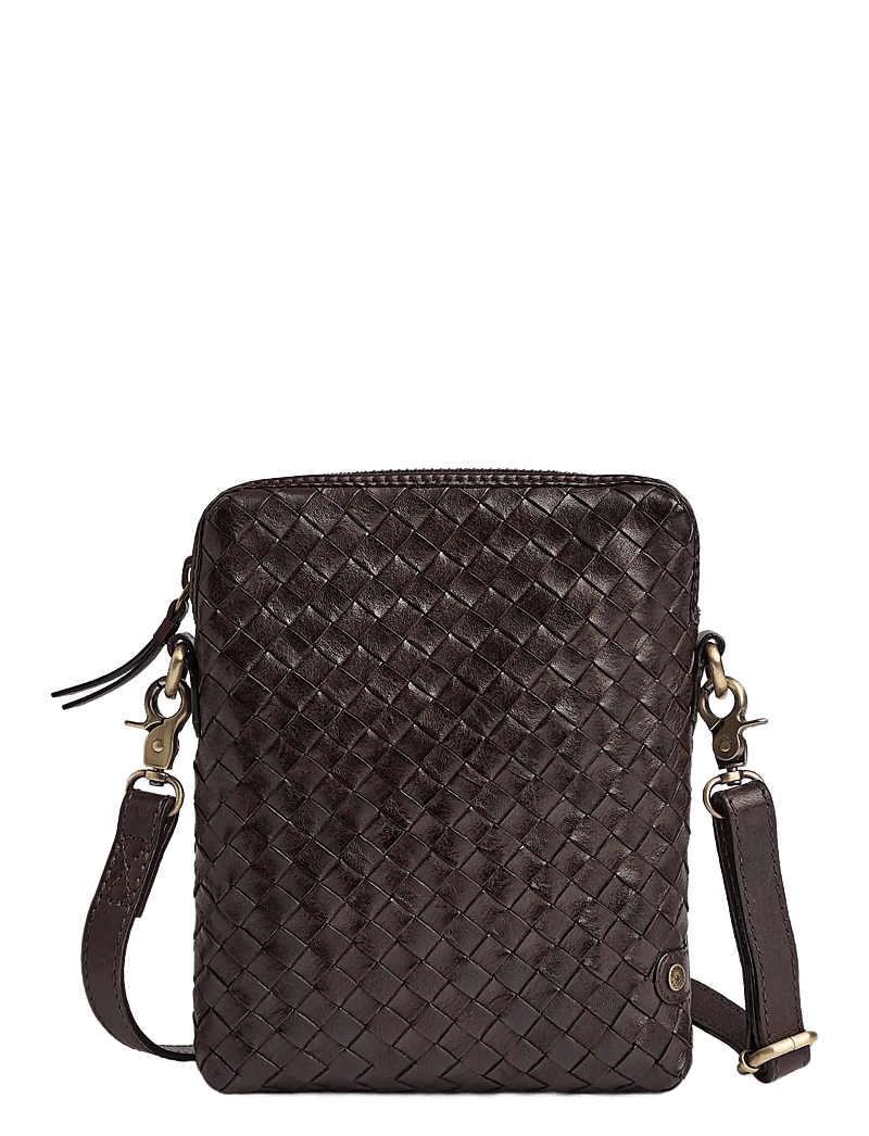 DEPECHE - Sofya Mobile bag - umhängetaschen - 161 dark brown - 0