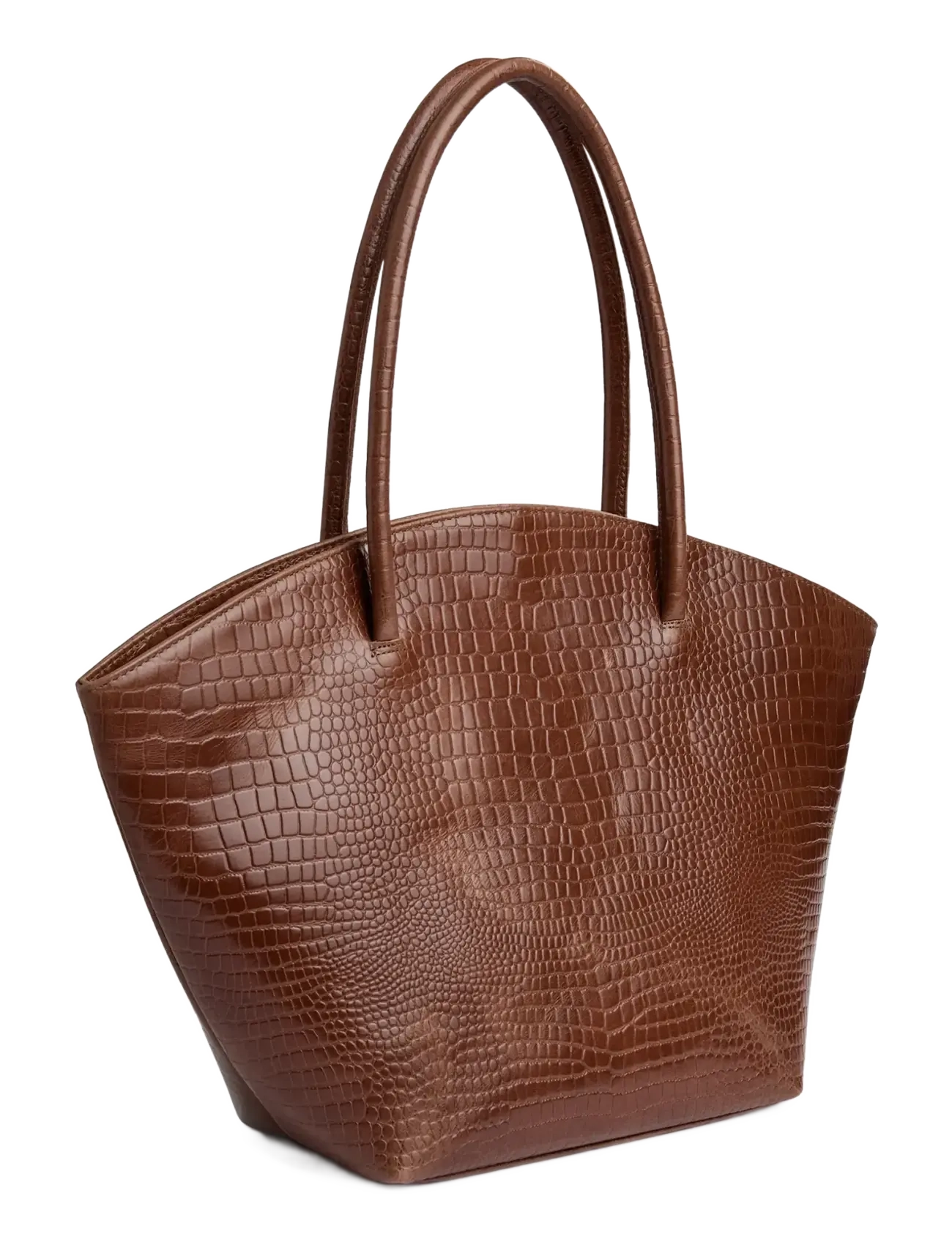 DEPECHE - Fashion Favourits Shopper - shoppers - 326 cognac croco - 1
