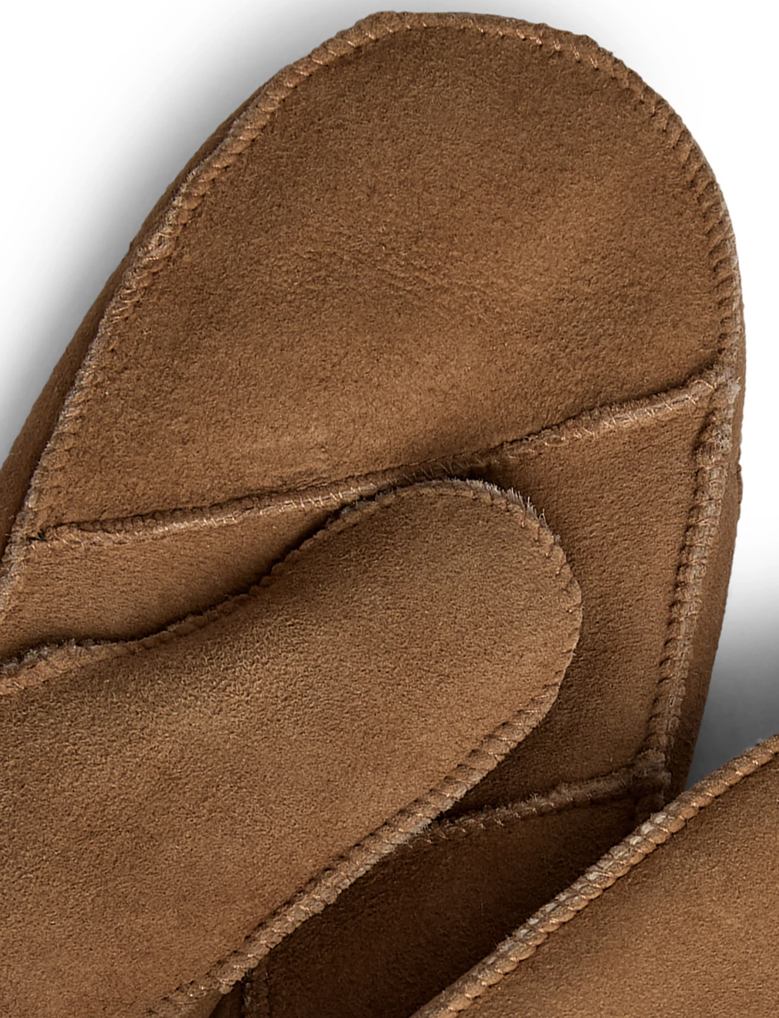 DEPECHE - Sheepwool mittens - skinnhandskar - 013 tan - 1