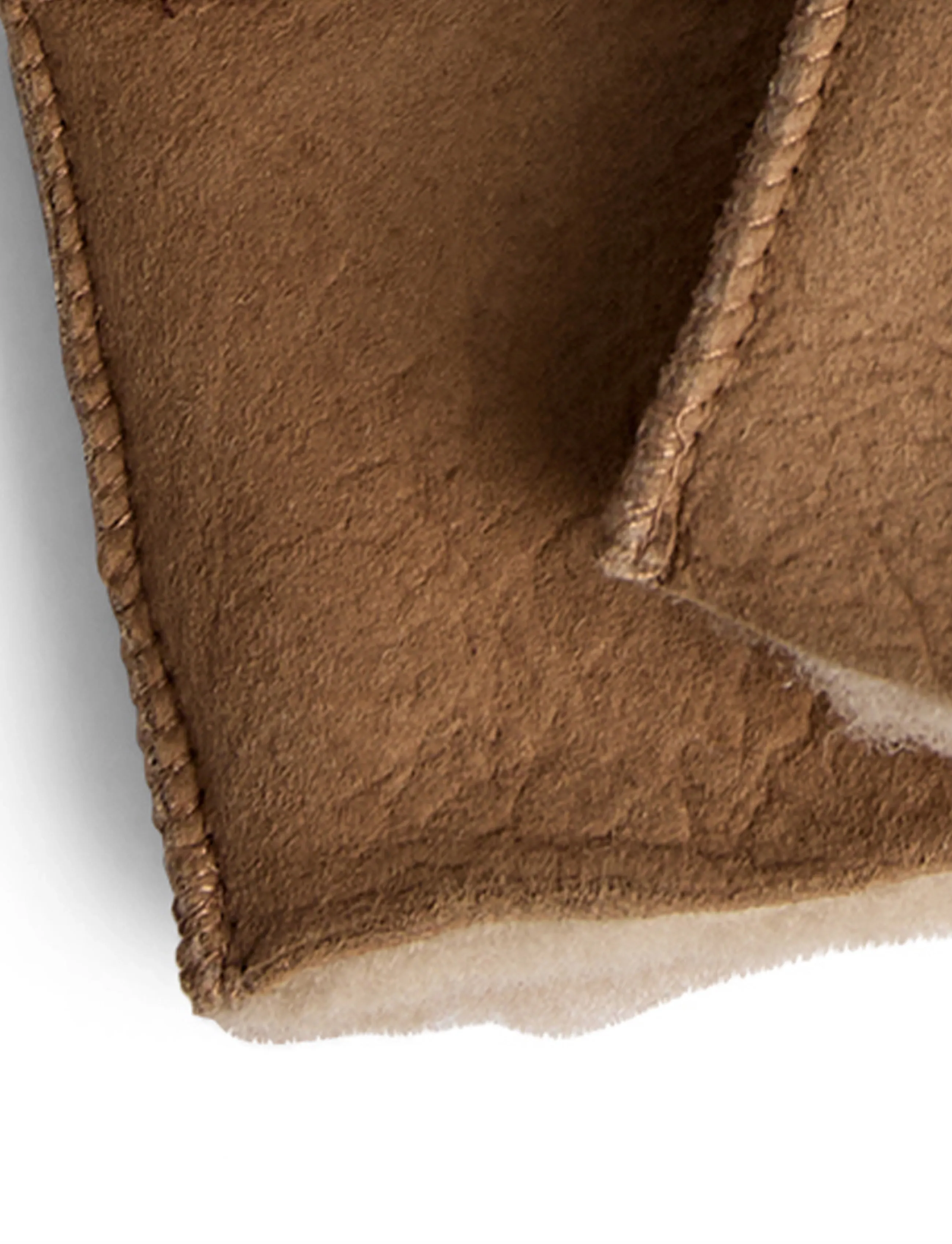 DEPECHE - Sheepwool mittens - skinnhandskar - 013 tan - 2
