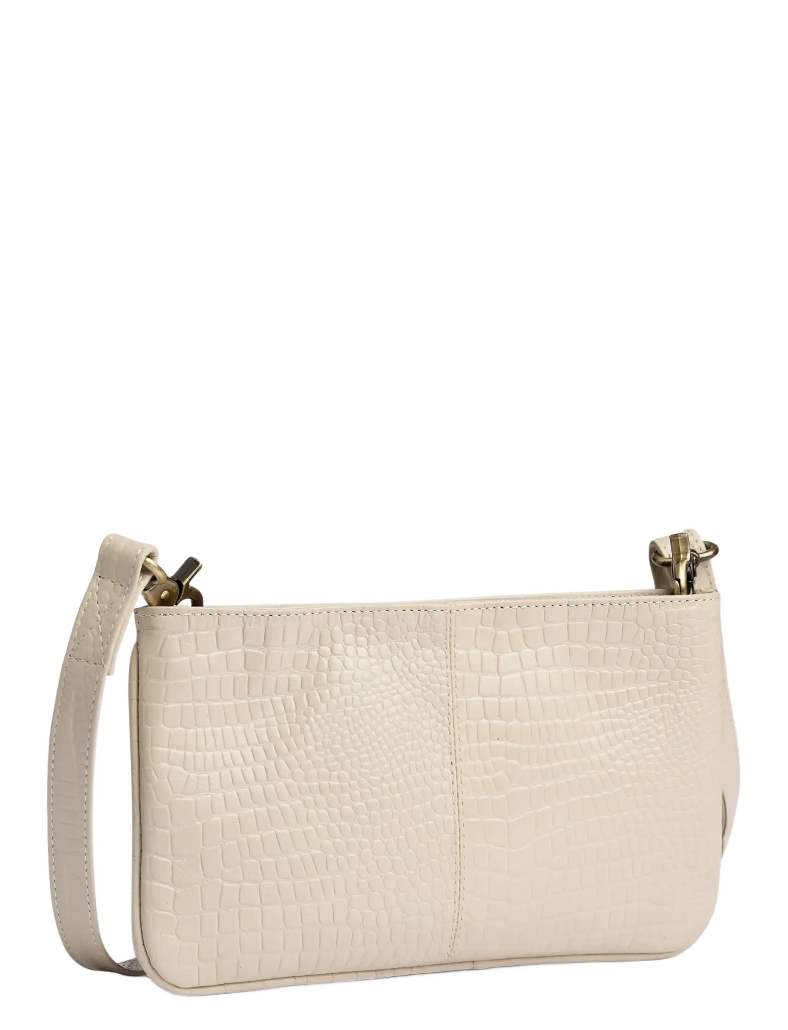 DEPECHE - Fashion Favourites Clutch - crossbody bags - 325 sand croco - 1