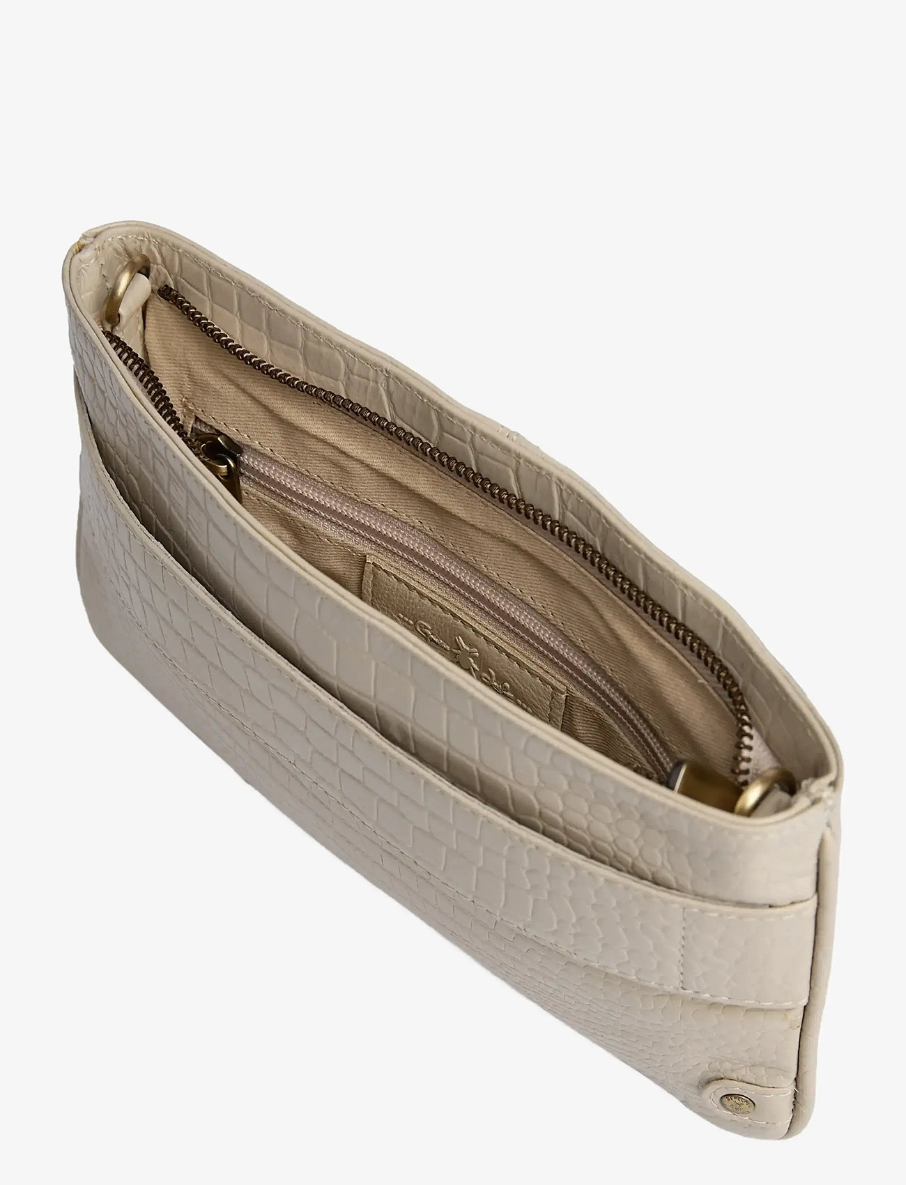 DEPECHE - Fashion Favourites Clutch - crossbody bags - 325 sand croco - 2