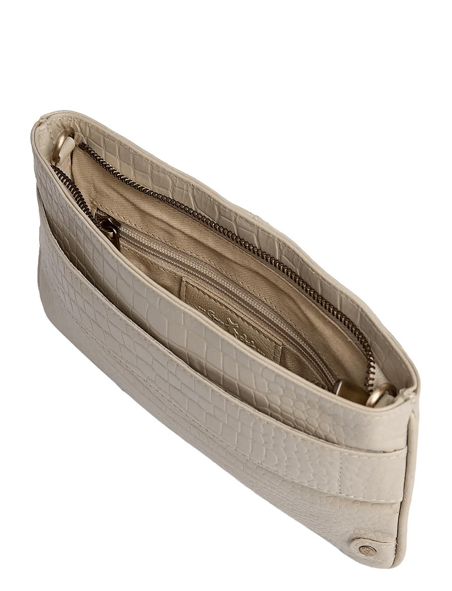 DEPECHE - Fashion Favourites Clutch - crossbody bags - 325 sand croco - 2