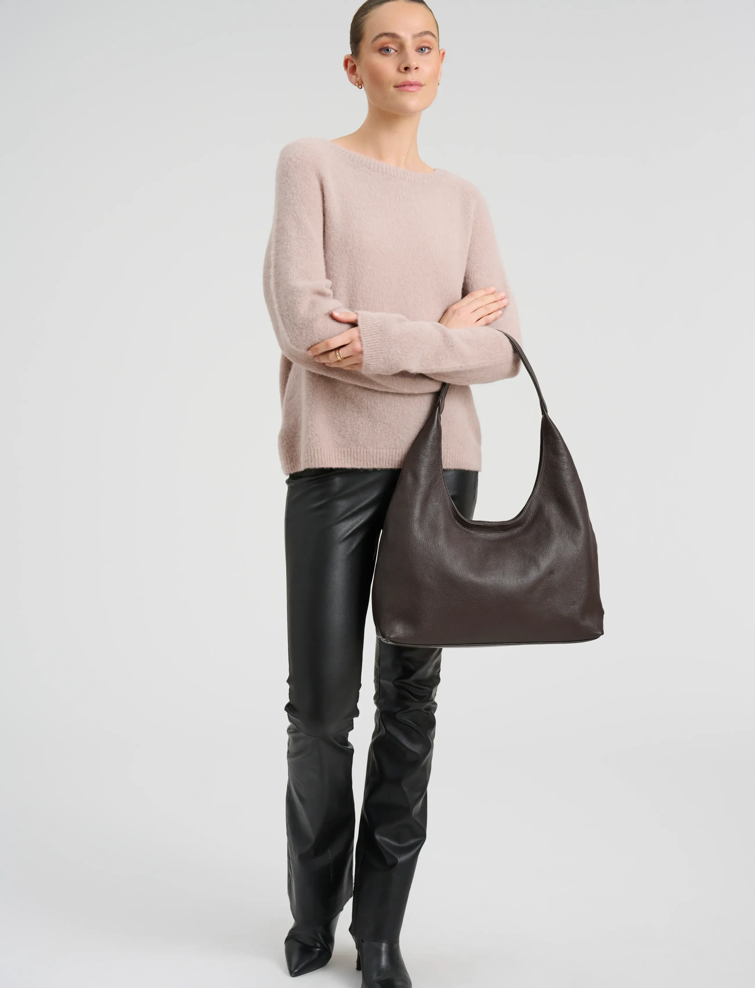 DEPECHE - Shoulderbag - accessoires - 033 mocca - 3