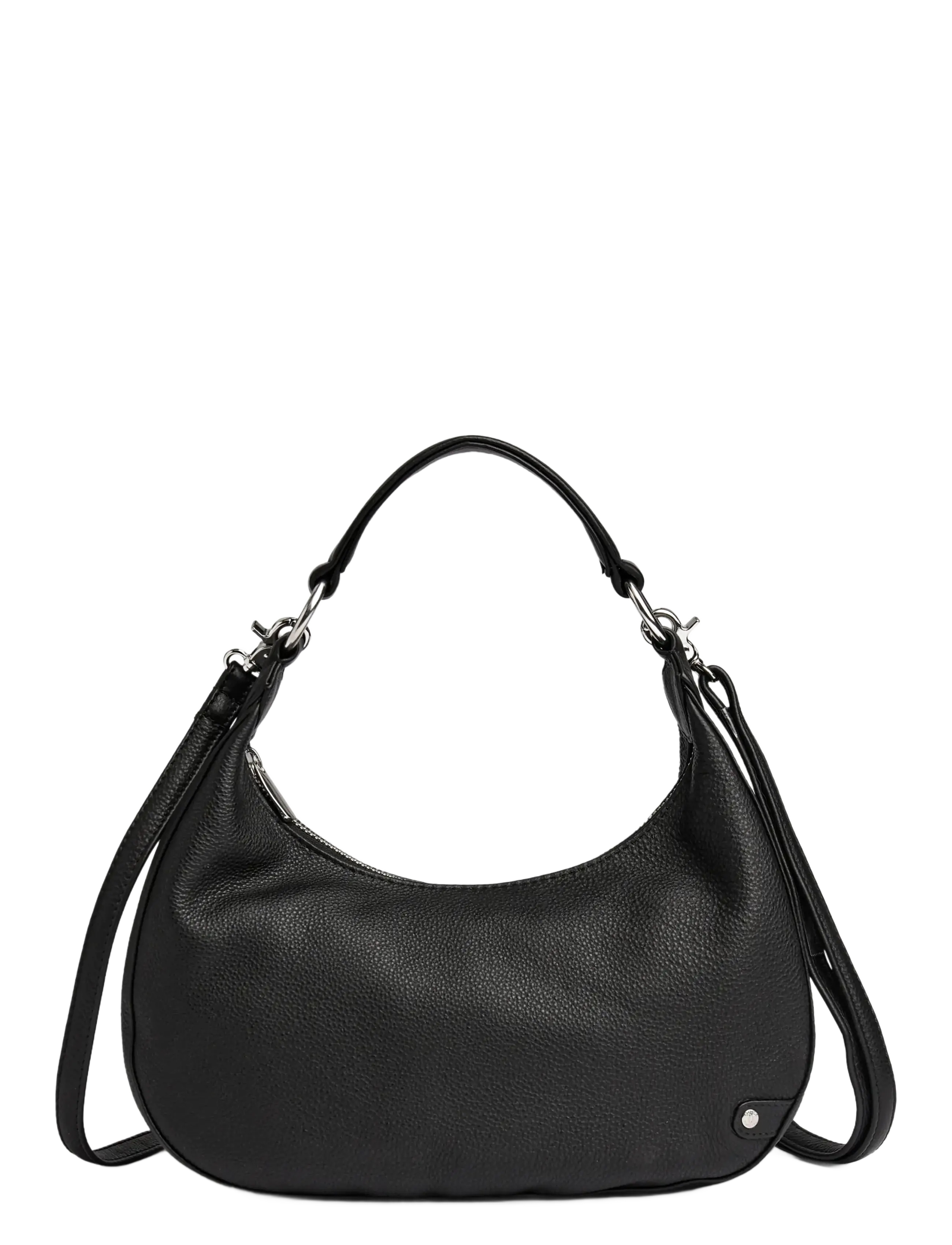 DEPECHE Shoulderbag - Väskor - 099 BLACK / black