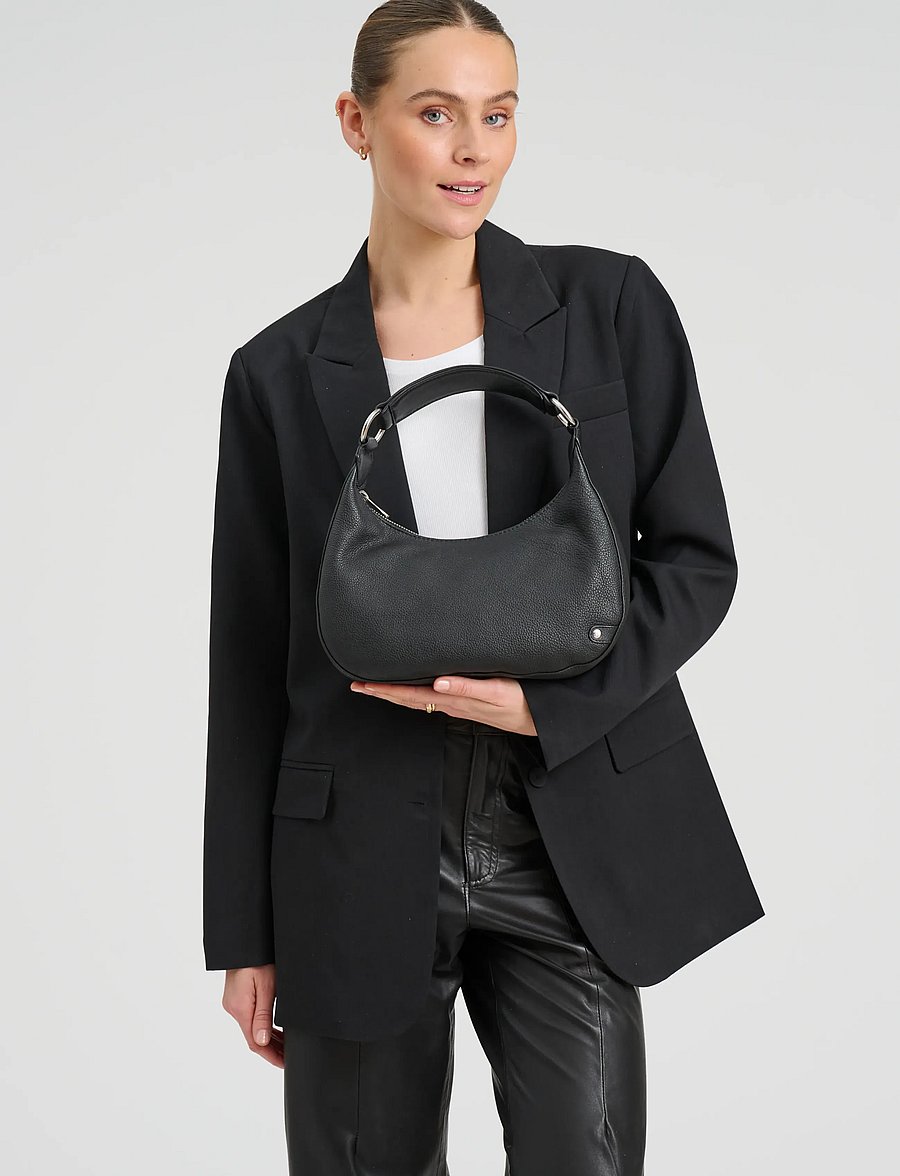 DEPECHE - Shoulderbag - everyday style - 099 black - 4