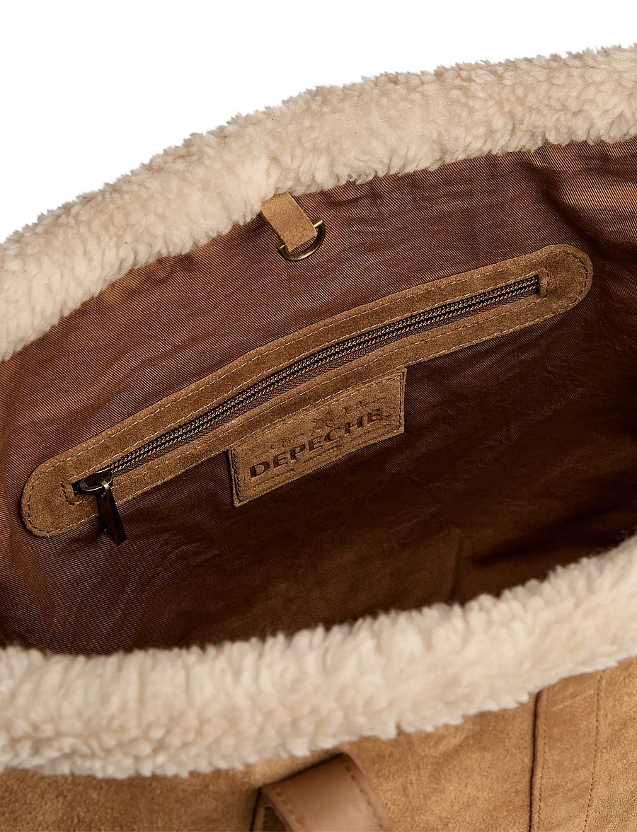 DEPECHE - Buenos Aires Shopper - shoppere - 294 soft cognac - 2