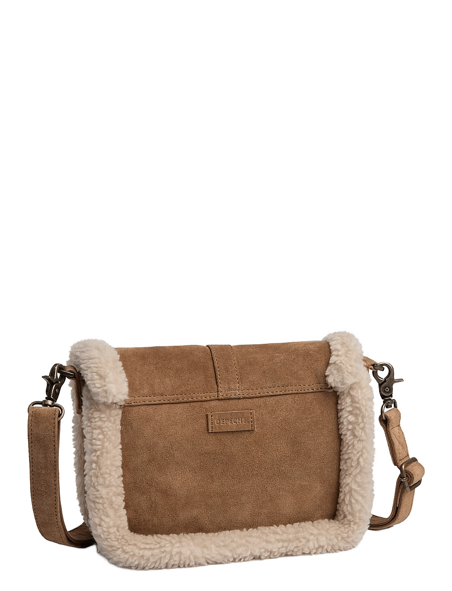 DEPECHE - Buenos Aires Clutch - crossbody bags - 294 soft cognac - 1