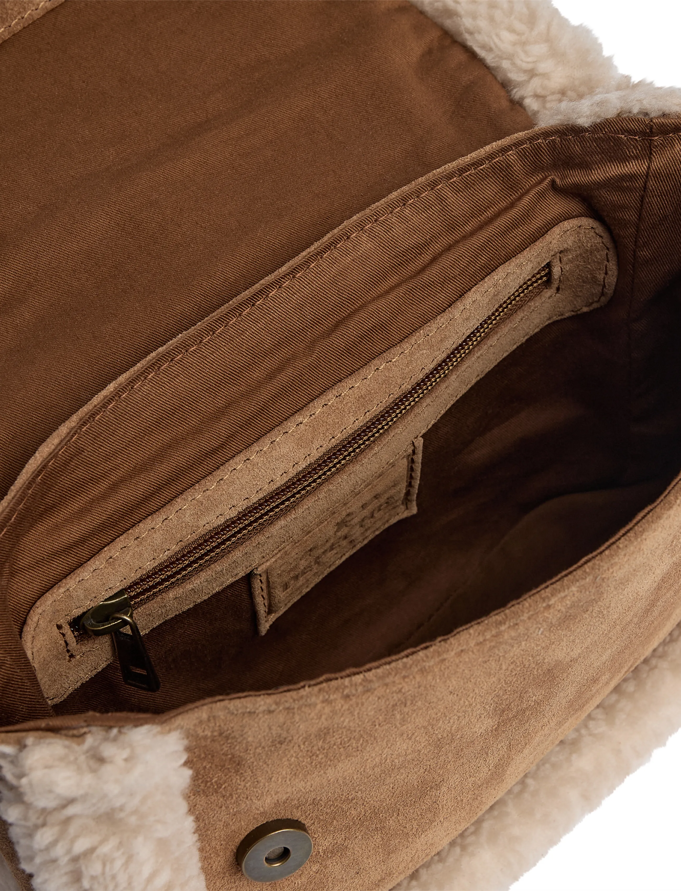 DEPECHE - Buenos Aires Clutch - crossbody bags - 294 soft cognac - 2