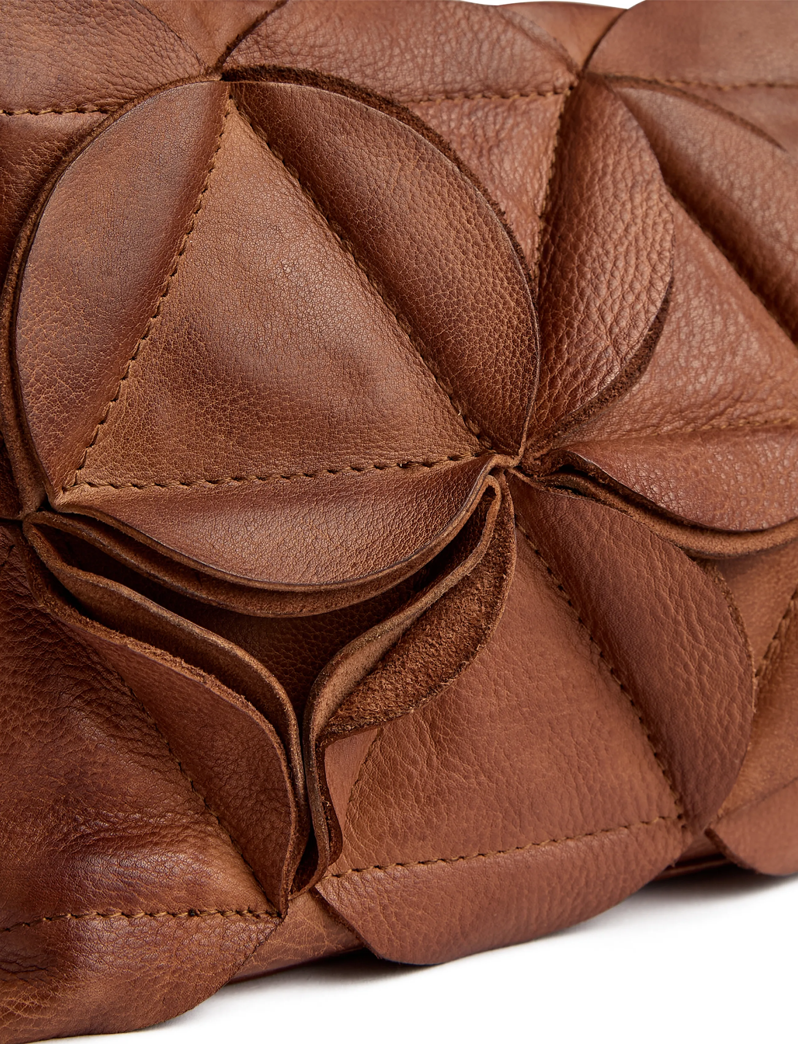 DEPECHE - Rio Clutch - umhängetaschen - 040 dark cognac - 2