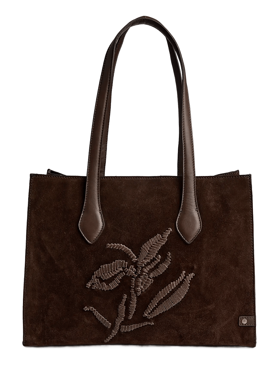 DEPECHE - Santa Fe Shopper - shopper - 008 chocolate - 0