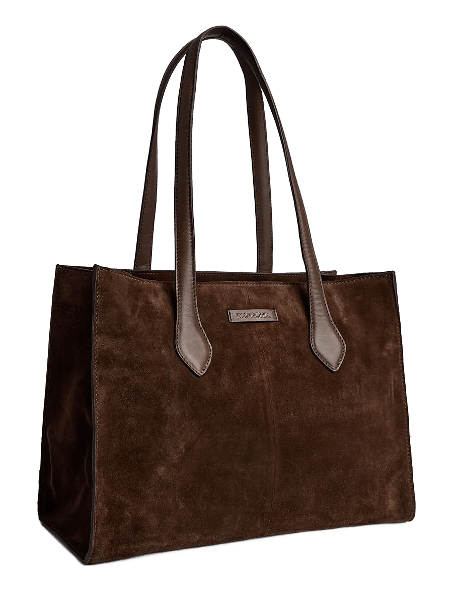DEPECHE - Santa Fe Shopper - shopper - 008 chocolate - 1
